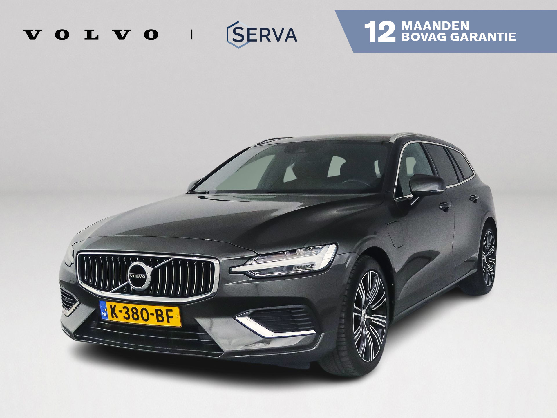 Volvo V60 T8 Recharge AWD Business Pro | Parkeercamera | Stoel- en Stuurverwarming | Cruise control | Trekhaak 2020 - voorkant