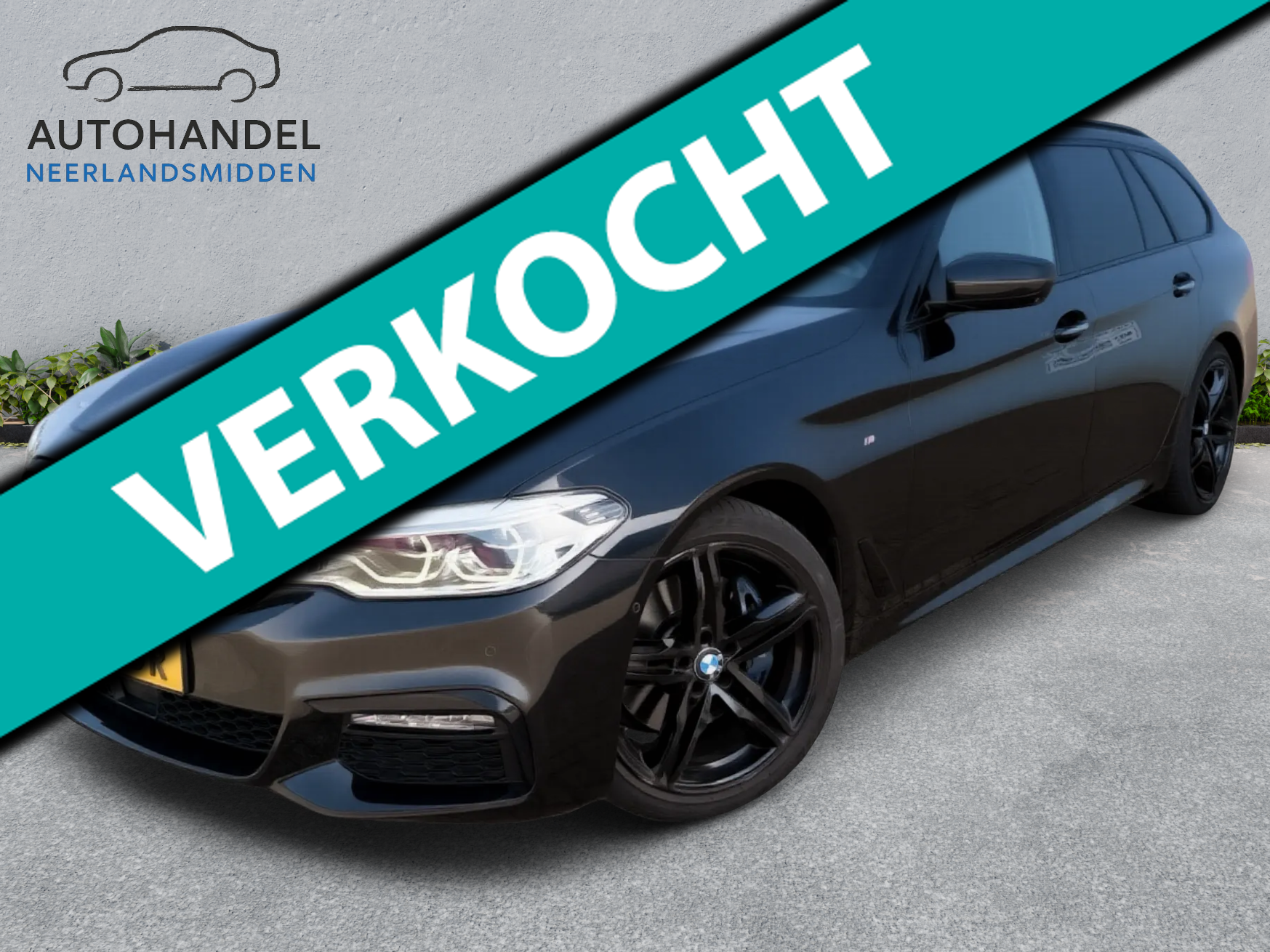 BMW 530i 530i High Executive M sport Pano Sfeer trekhaak 2017 - voorkant