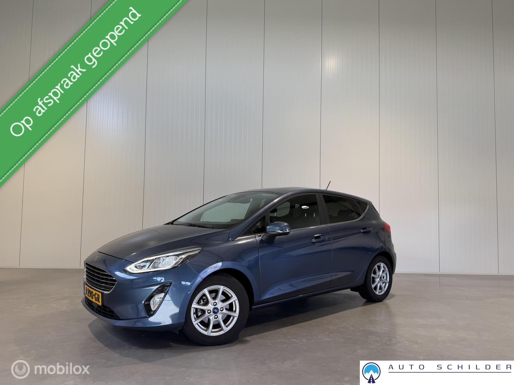 Ford Fiesta 1.0 EcoBoost Titanium X, Navi|Led|Camera|Adaptive cruise|Pdc|1e Eig|B&O 2020 - voorkant
