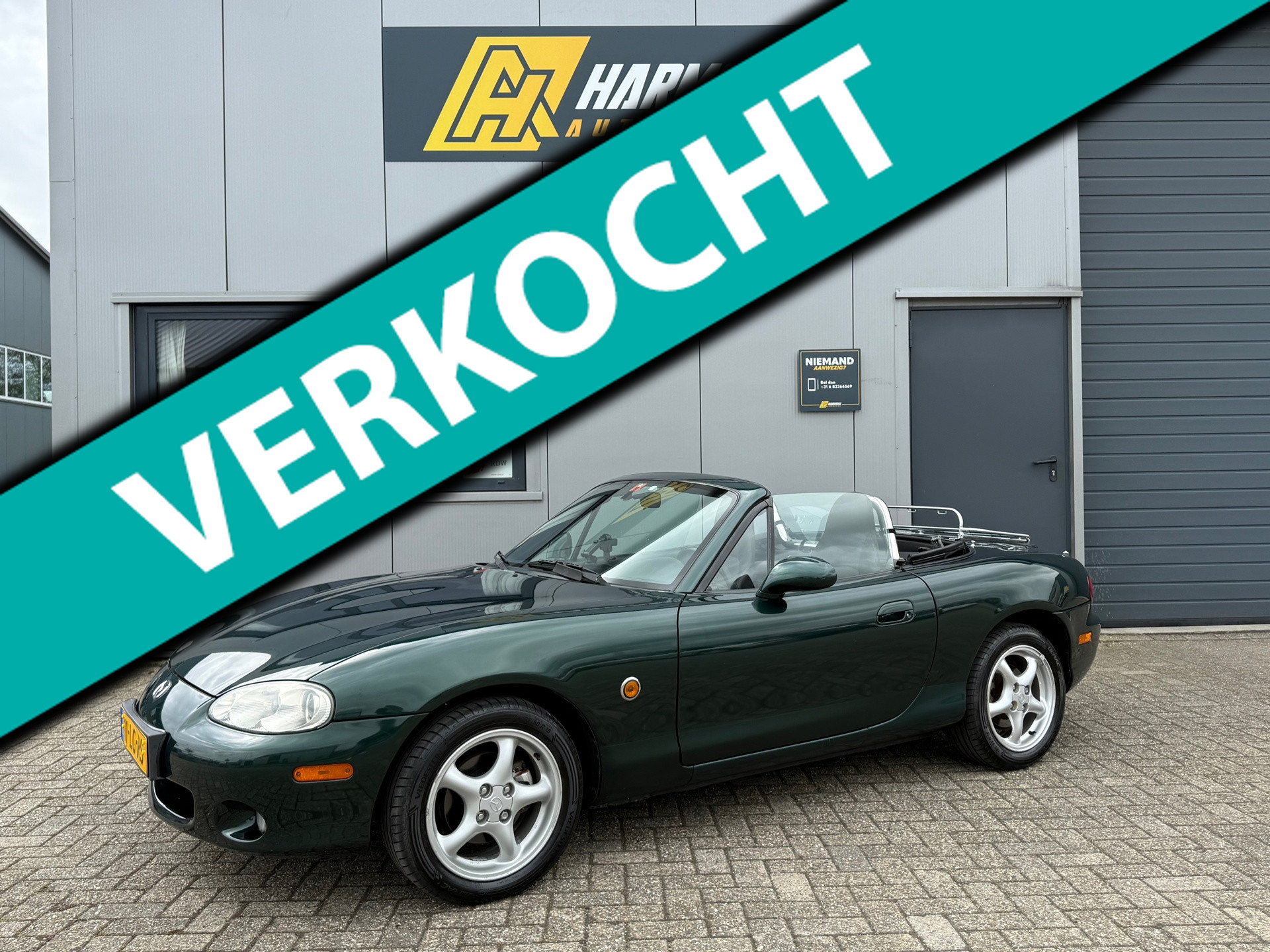Mazda Mazda Mx-5 1.6i Exclusive | Airco | Liefhebbers auto | Unieke staat! 2003 - voorkant