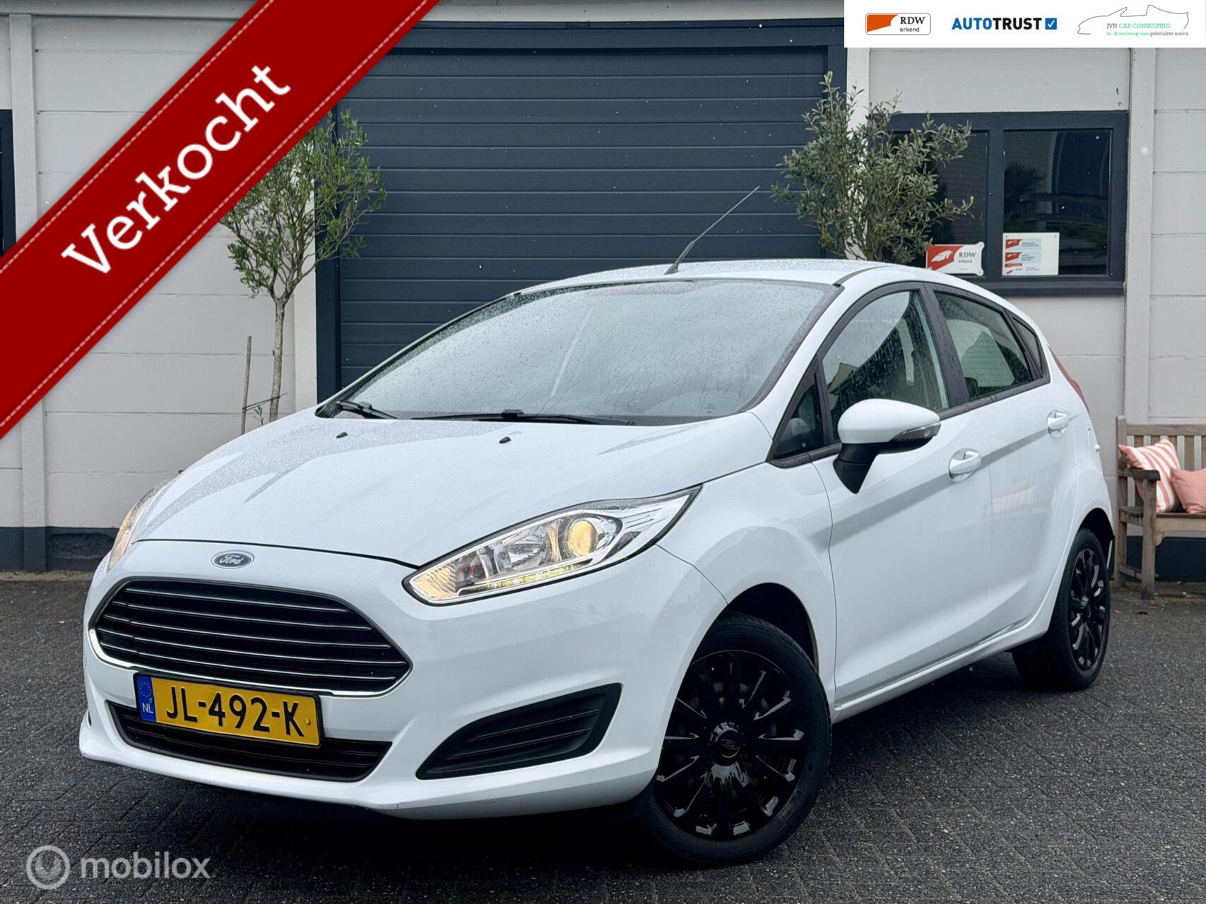Ford Fiesta 1.0 Style|RIJKLAAR|NAV|A-C|ISOFIX|2E EIG|DLR OH! 2016 - voorkant