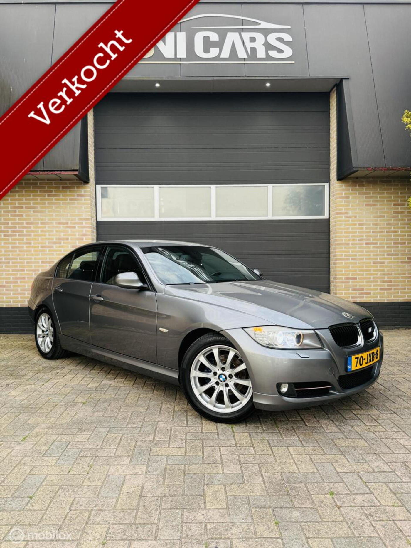 BMW 3er Reihe 318i LCI High Executive|Automaat|Leer|Cruis|Navi 2009 - voorkant