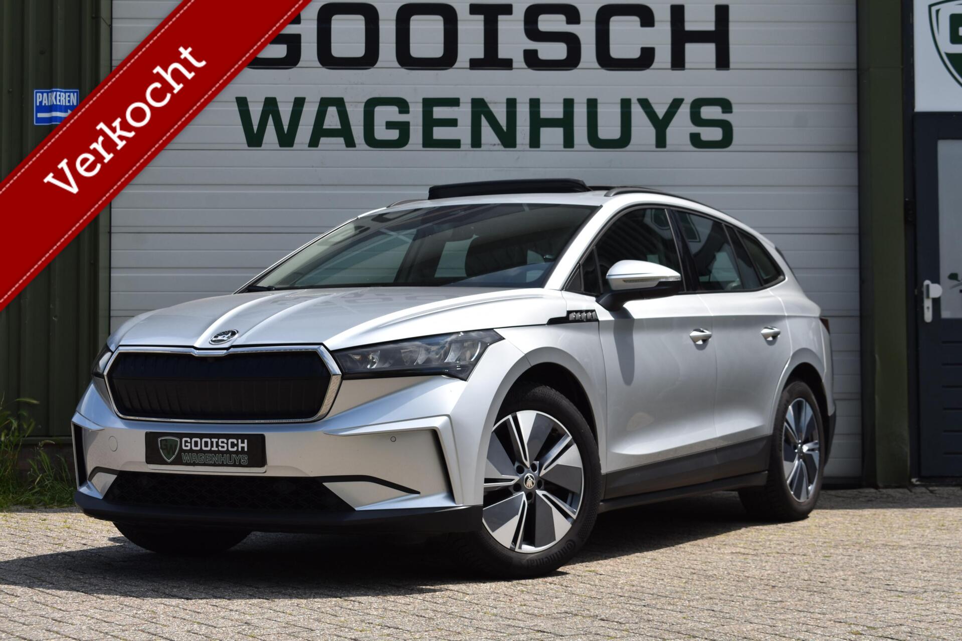 Skoda Enyaq 60 60 First Edition | Pano | Half-Leder | Cruise Control | 2021 - voorkant