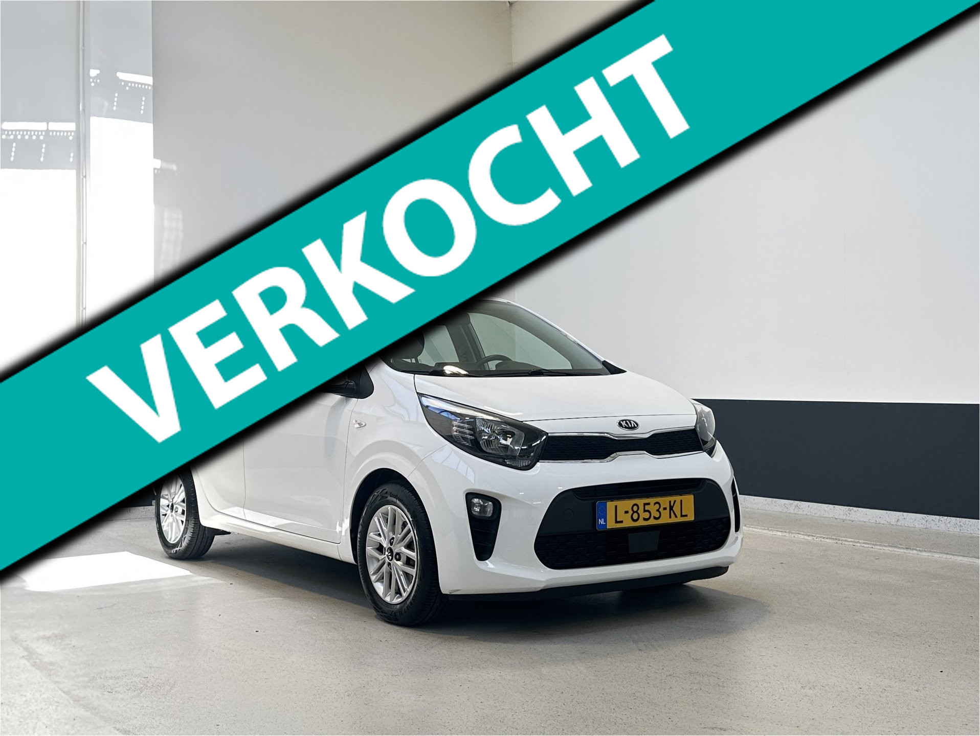 Kia Picanto 1.0 DPi DynamicLine | Apple Carplay/ Android auto| Camera| NL | 1 Eig | 2021 - voorkant