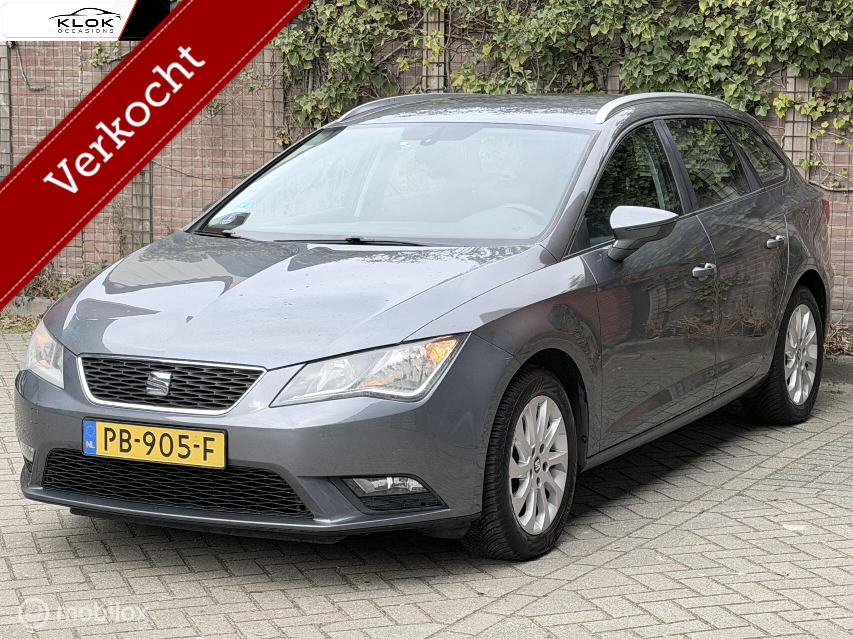 Seat Leon ST 1.4 TSI Style Airco Cruise Parkeersensor camera 2014 - voorkant