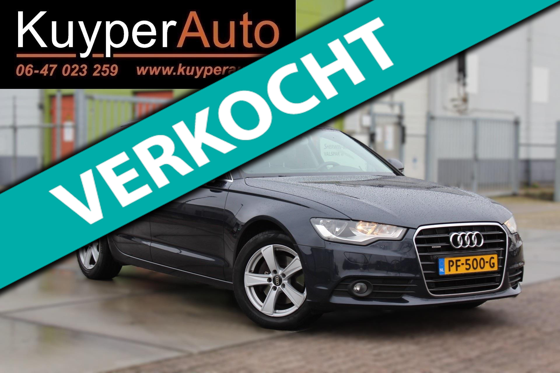 Audi A6 Avant 2.0 TDI Pro Line S  leder GOED ONDERHOUDEN VOL OPTIES 2013 - voorkant