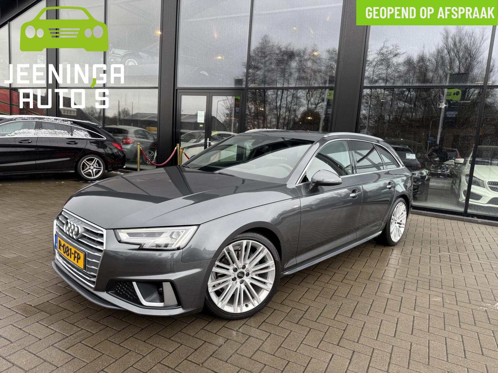 Audi A4 Avant 2.0 40 TFSI Sport S line edition 190PK|PDC|Navi|Stoelverwarming 2019 - voorkant