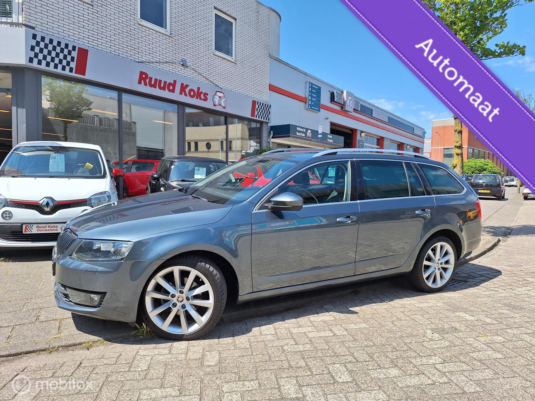 Skoda Octavia 1.4 TSI / Memory / ACC / Trekhaak / Carplay / Stoelverwarming / 2016 - voorkant