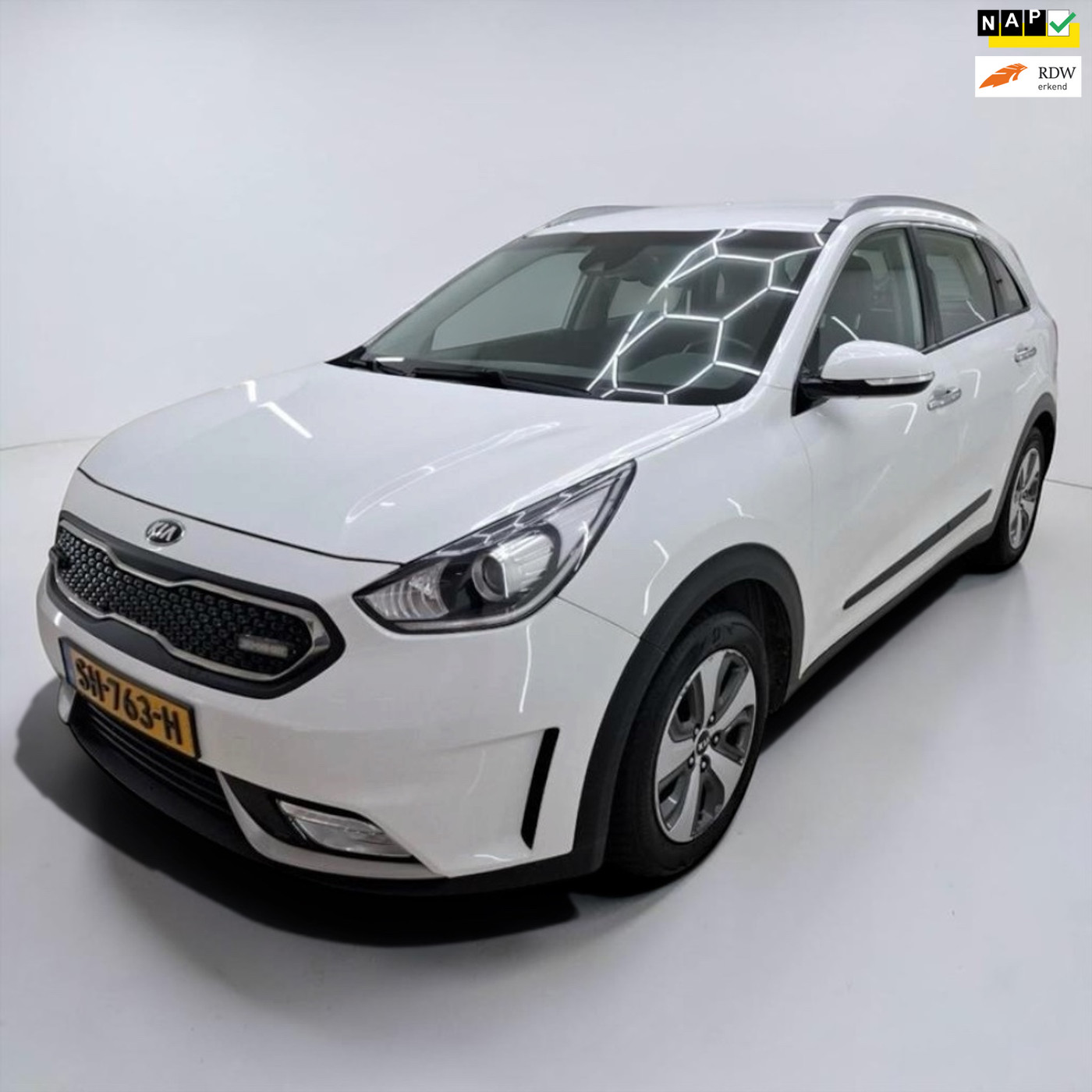 Kia Niro 1.6 GDi Hybrid DynamicLine 1e eigenaar 2018 - voorkant