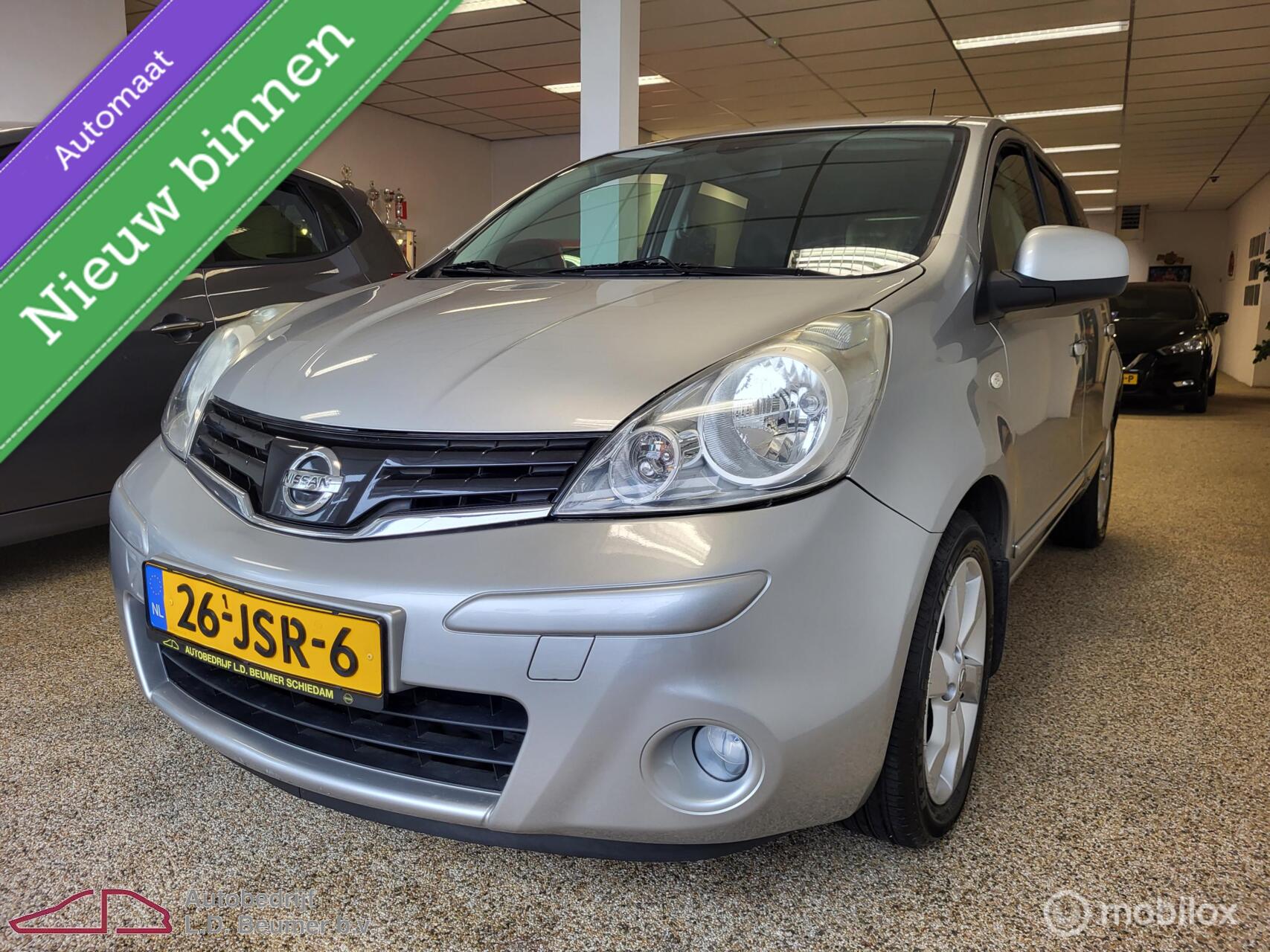 Nissan Nissan Note 1.6 Tekna AUT. *NL,, TRKHK, RIJKLAARPRIJS!* 2009 - voorkant