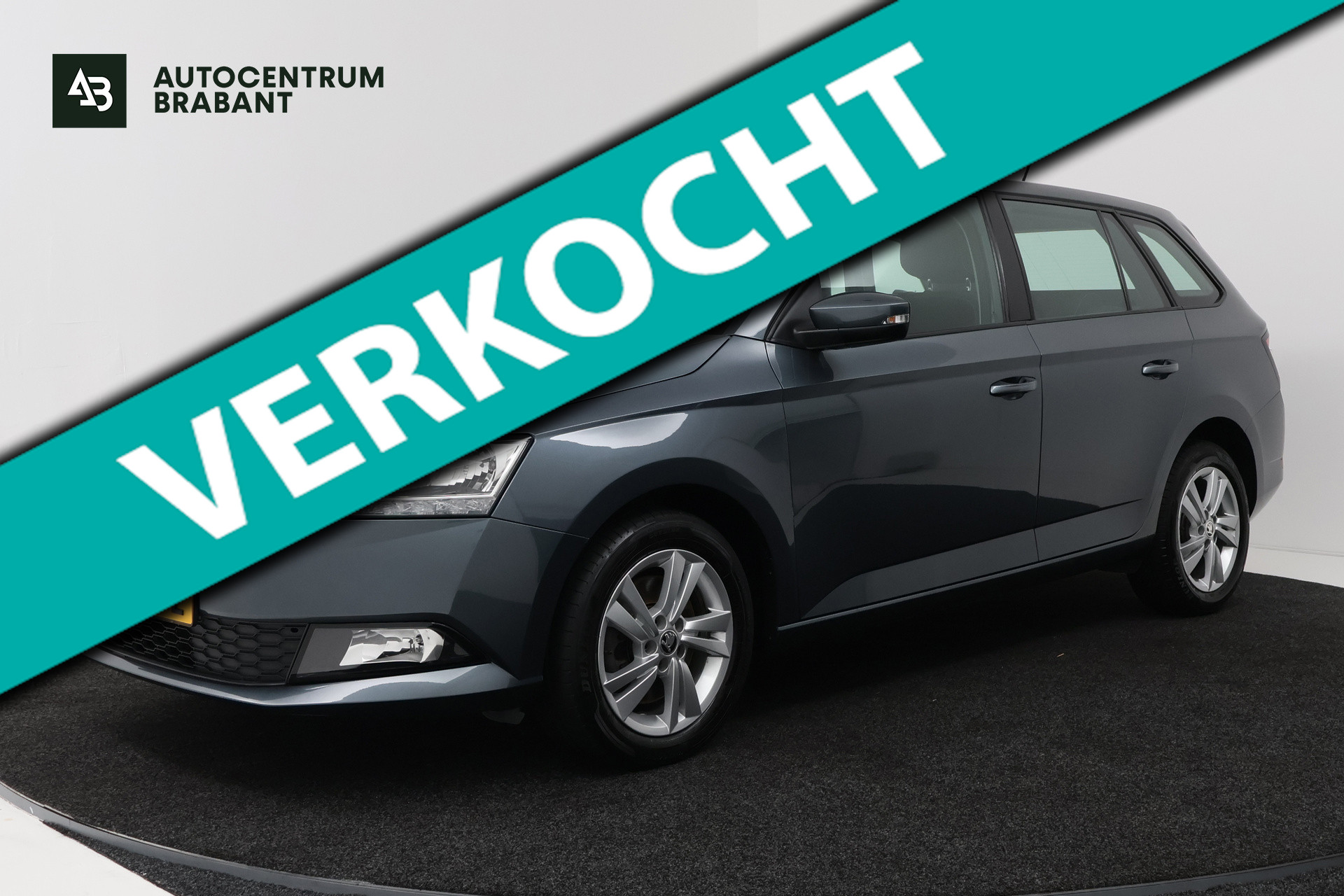 Skoda Fabia 1.0 TSI Sport business (TREKHAAK, CAMERA, STOELVERWARMING, CRUISE CONTROL, PARKEERSENSOREN) 2021 - voorkant