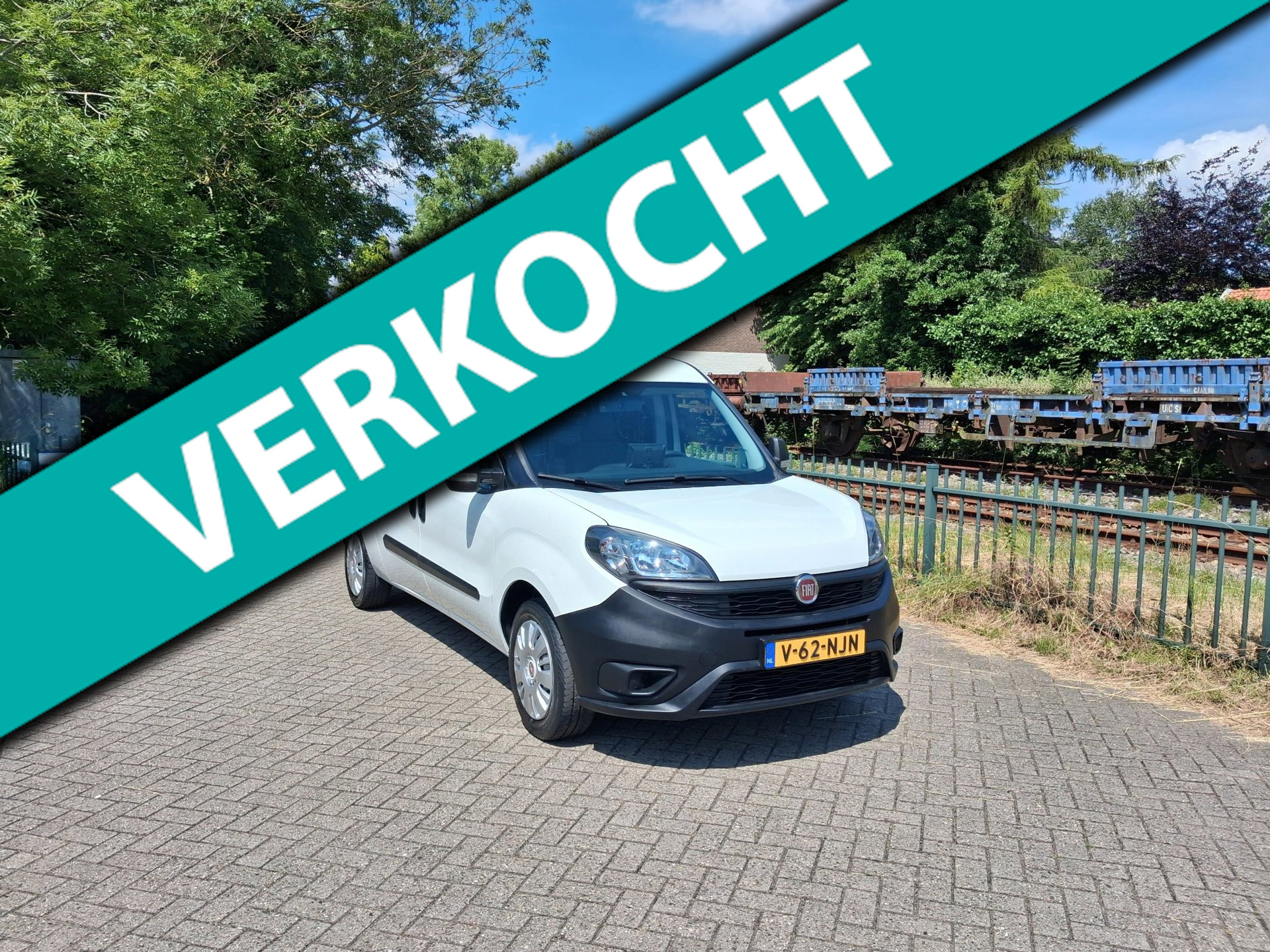 Fiat Fiat Doblo 1.4 Fire L2H1 Maxi SX  trekhaak lage km! ideaal als minicamper ALLINPRIJS 2018 - voorkant
