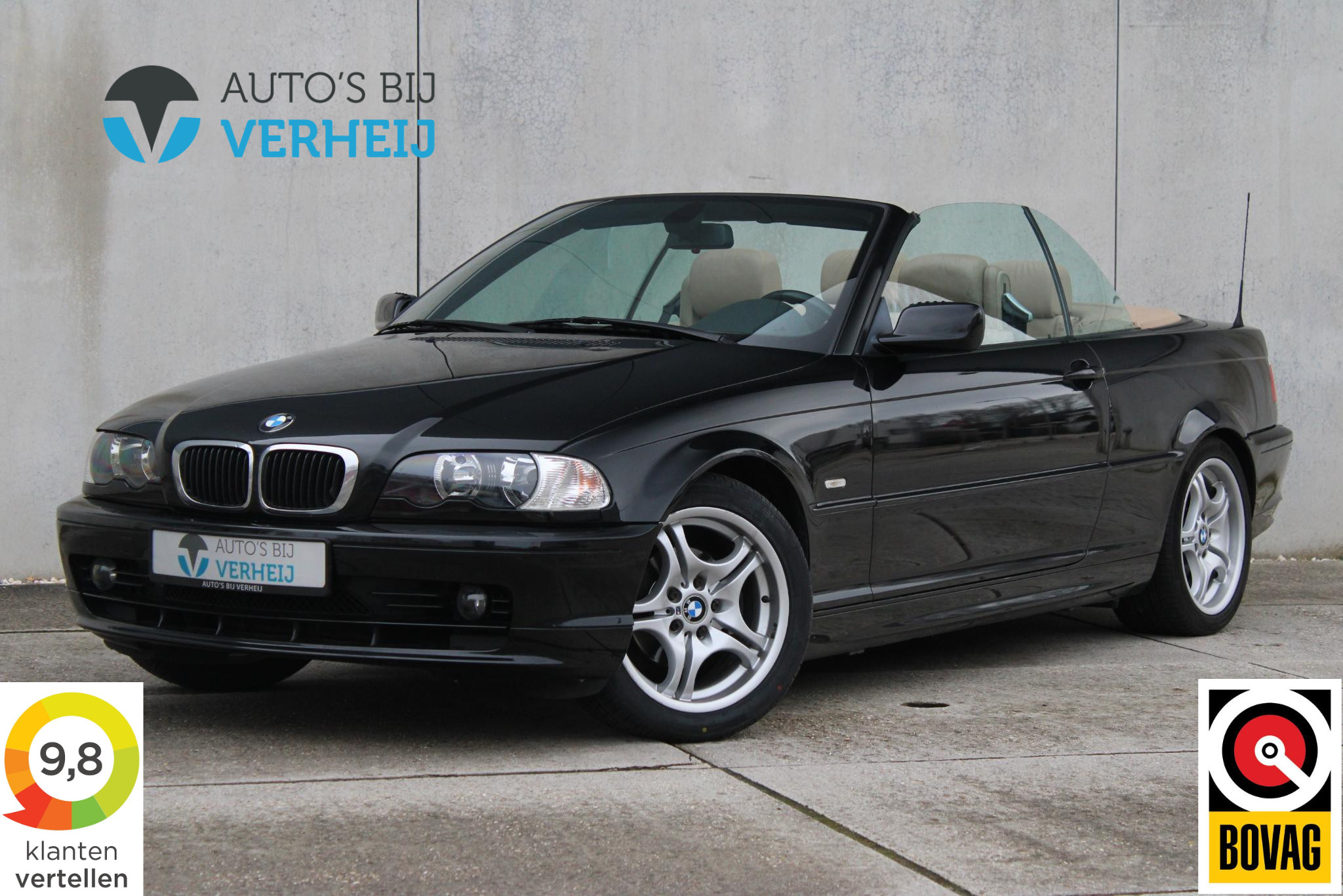 BMW 3-serie Cabrio 318Ci Executive 2002 - voorkant