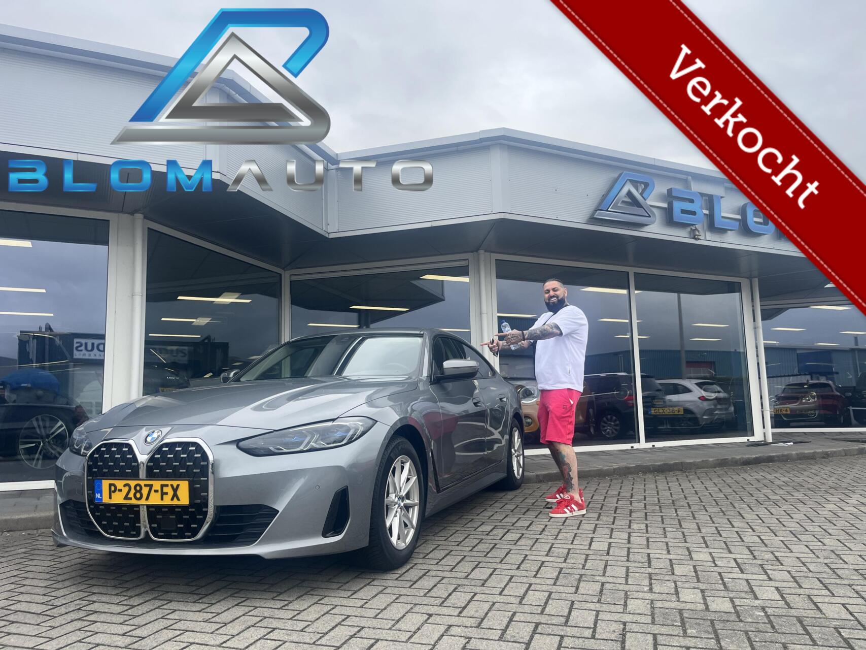 BMW 420i 420i LASER+LEDER+LIFE COCKPIT PLUS 2022 - voorkant