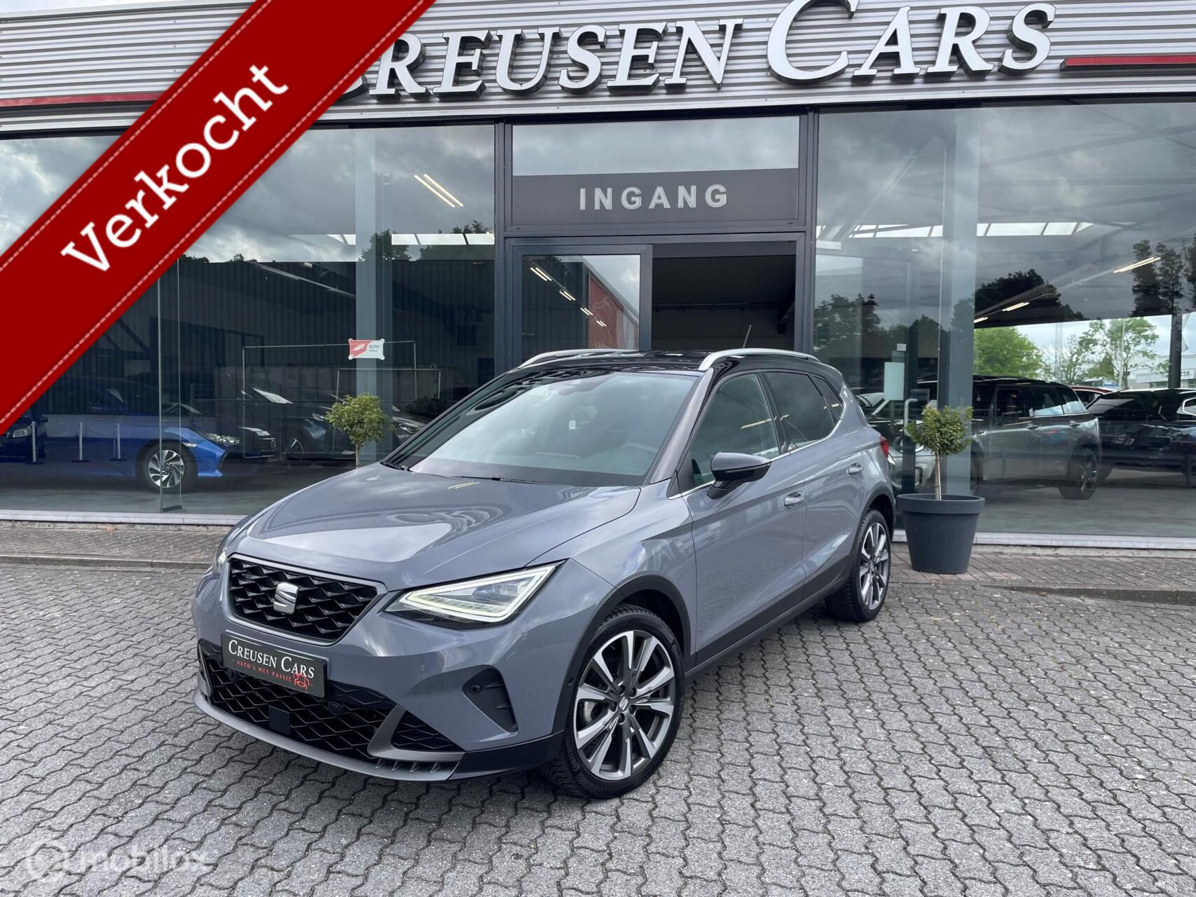 Seat Arona 1.0 EcoTSI FR Business Connect/Led/DDH/Cam/NAvi/ 2024 - voorkant