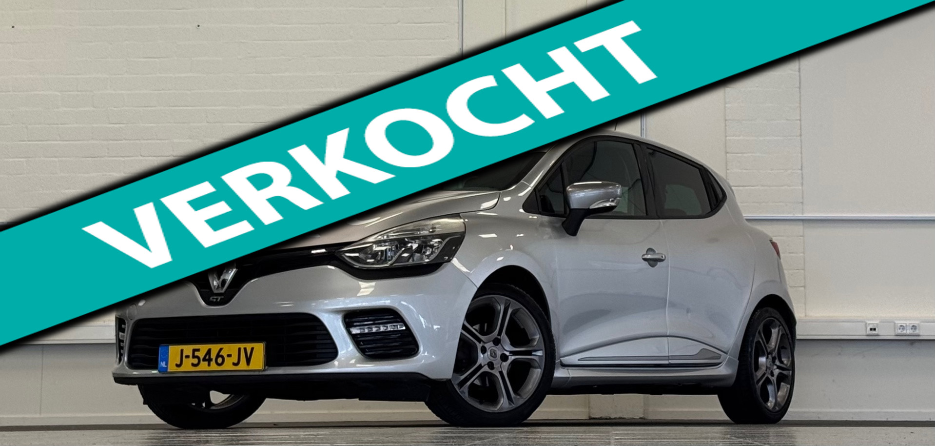 Renault Clio 1.2 GT Automaat Camera Navi 100% Onderhouden Mooi! 2014 - voorkant