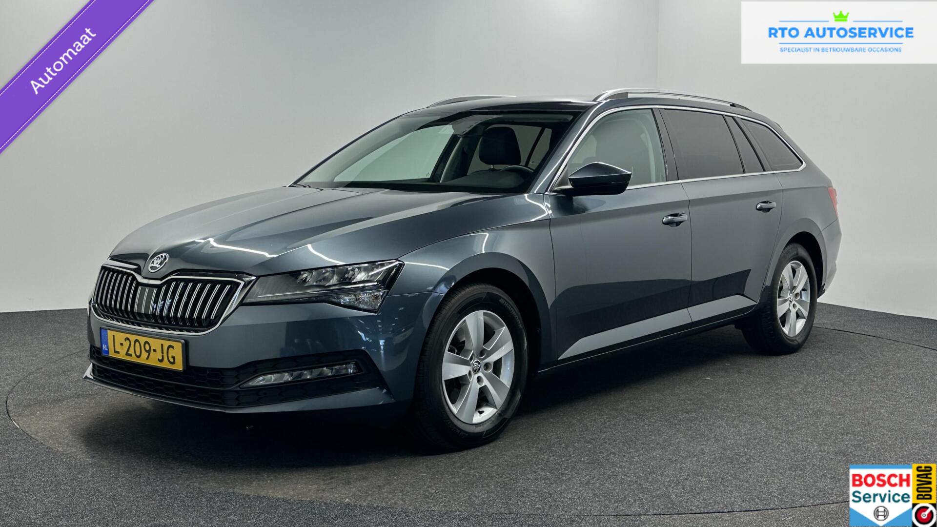 Skoda Superb Combi 1.5 TSI ACT Business Edition ACC-LEER-NAVIGATIE 2021 - voorkant