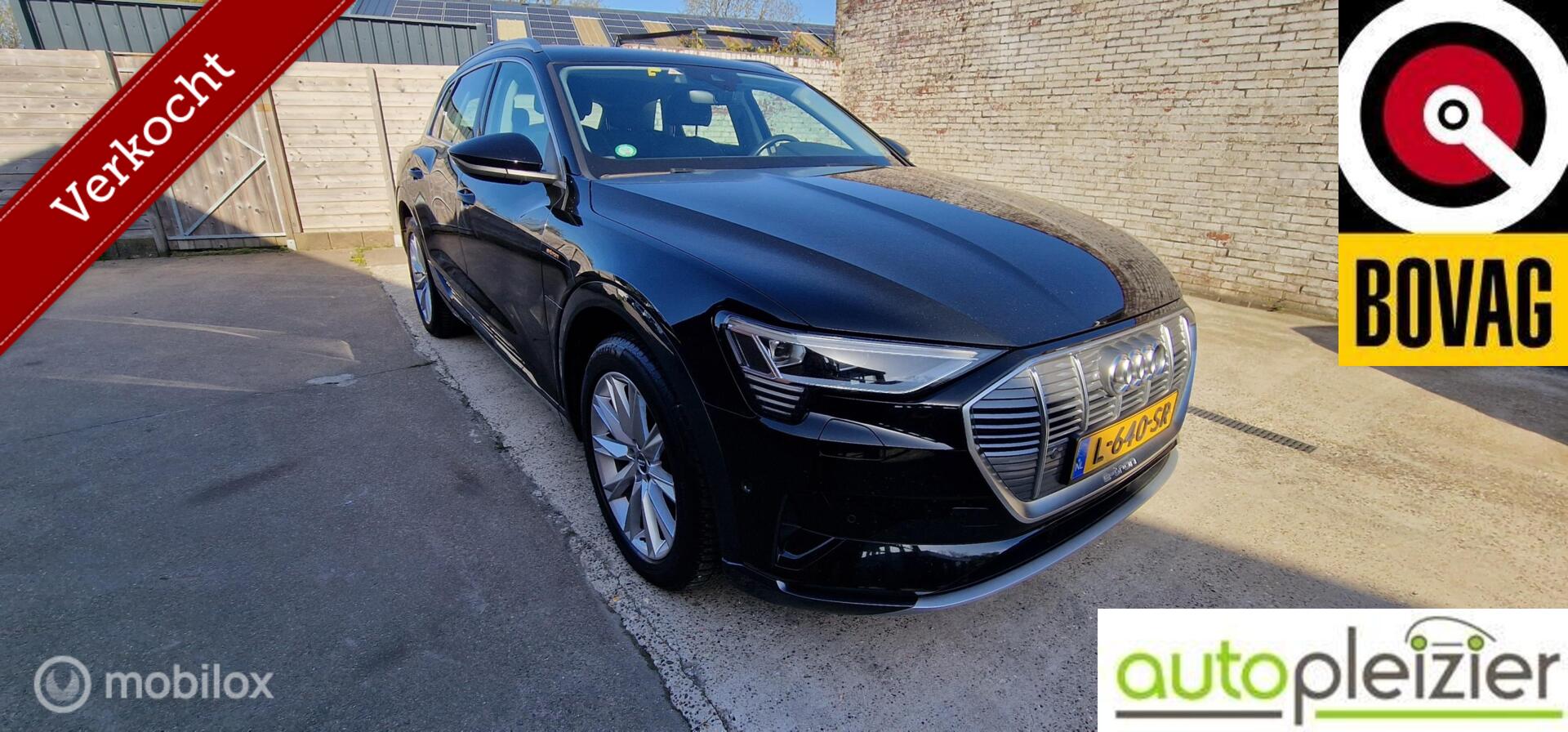 Audi E-tron 55 55 quattro Advanced edition Plus 95 kWh 2021 - voorkant