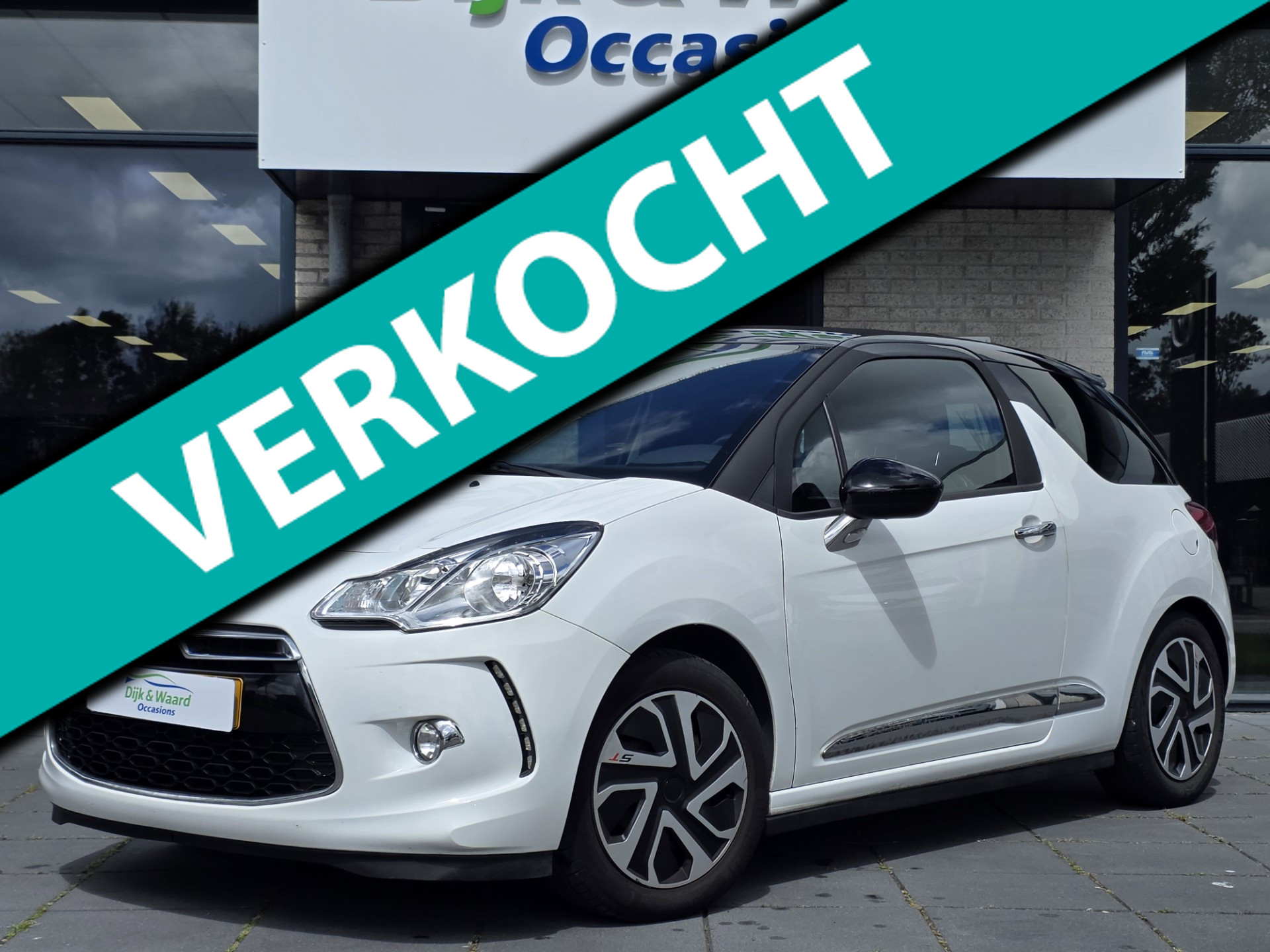 Citroen Ds3 Cabrio 1.2 VTi Chic – NAP – Zuinig – Open dak – Nette staat – 2014 - voorkant