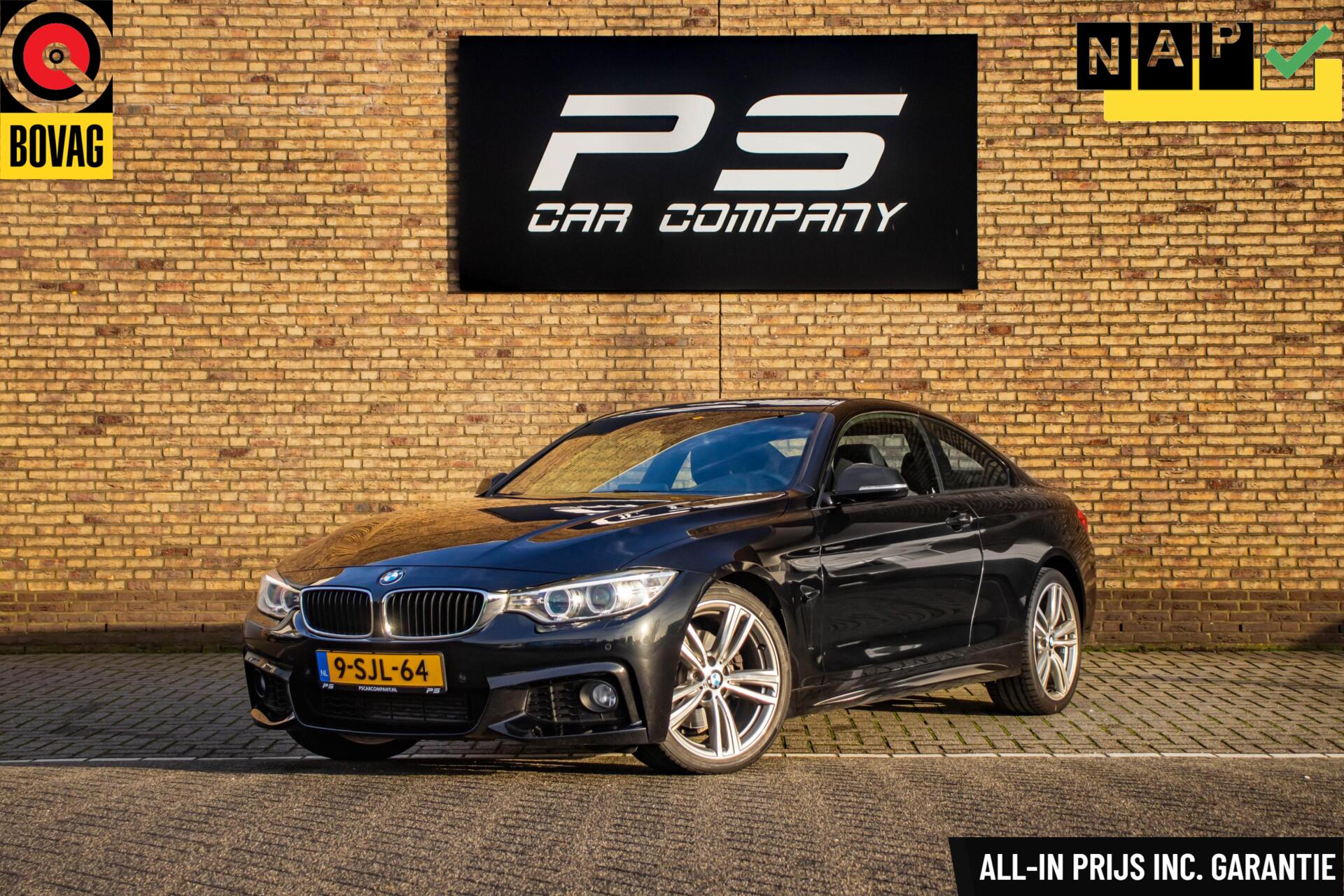BMW 4er Reihe 428i High Executive M-Sport, Origineel NL 2013 - voorkant
