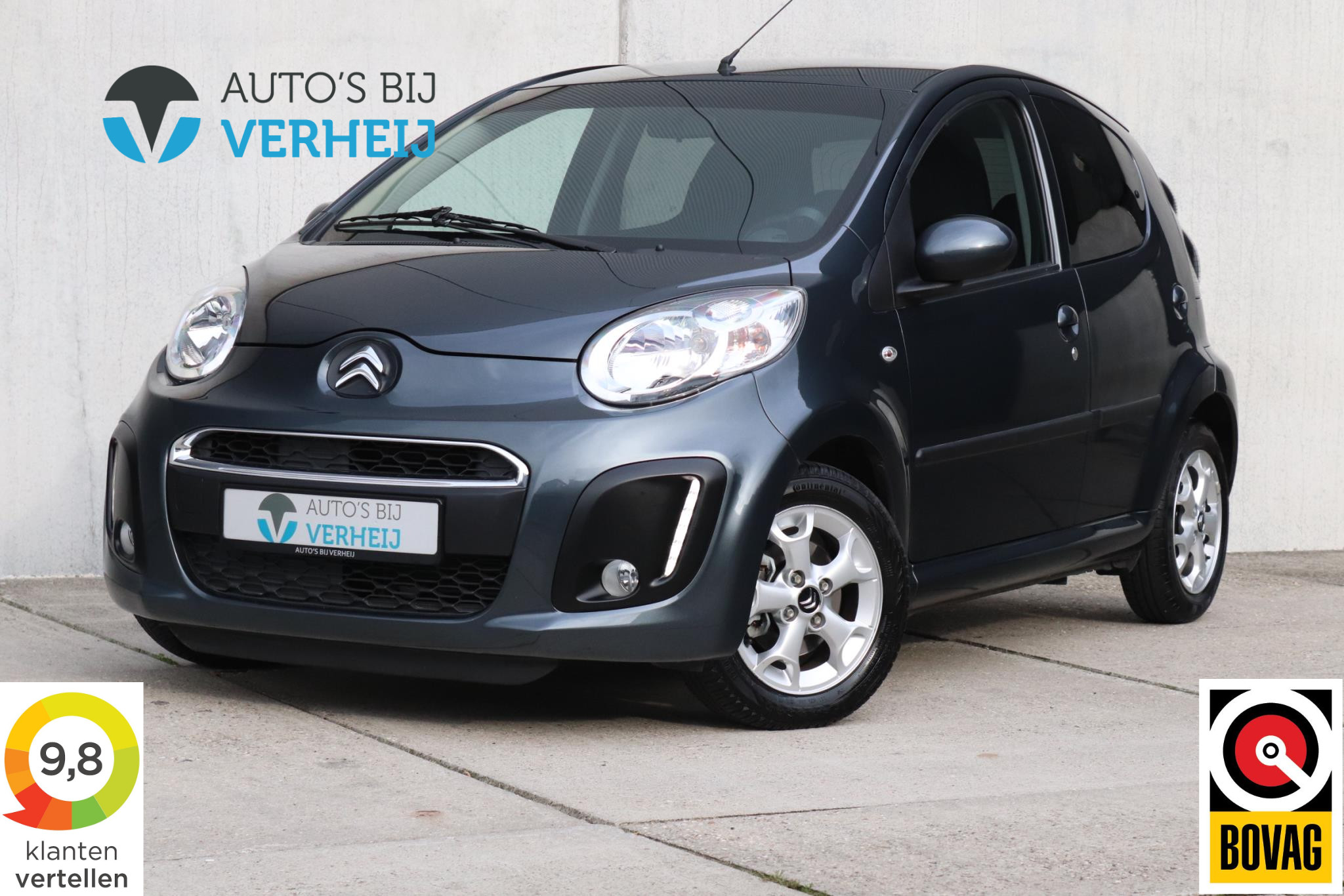 Citroen Citroen C1 1.0 Exclusive 2012 - voorkant