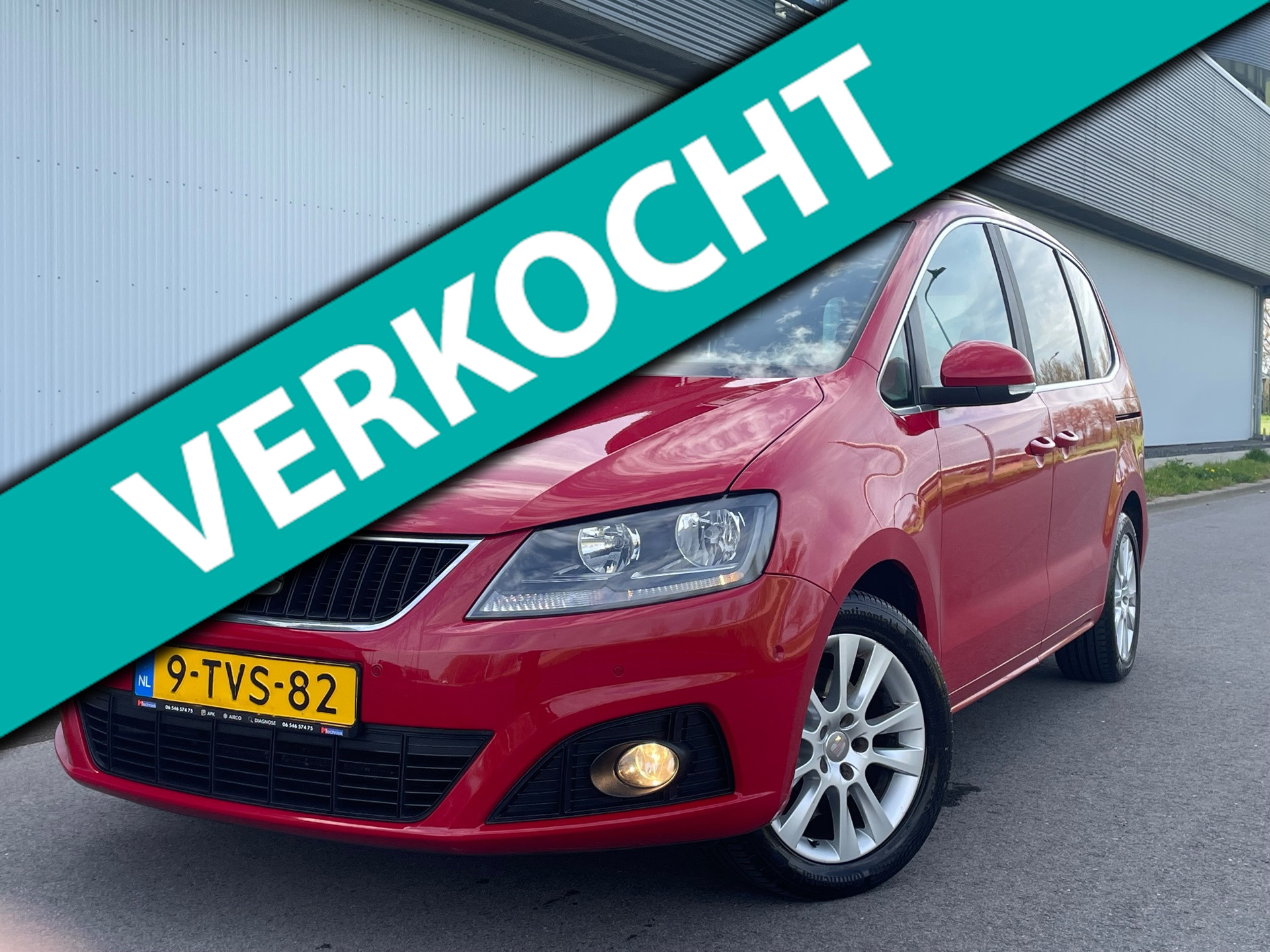 Seat Alhambra 1.4 TSI Businessline Executive 7p 2014 - voorkant