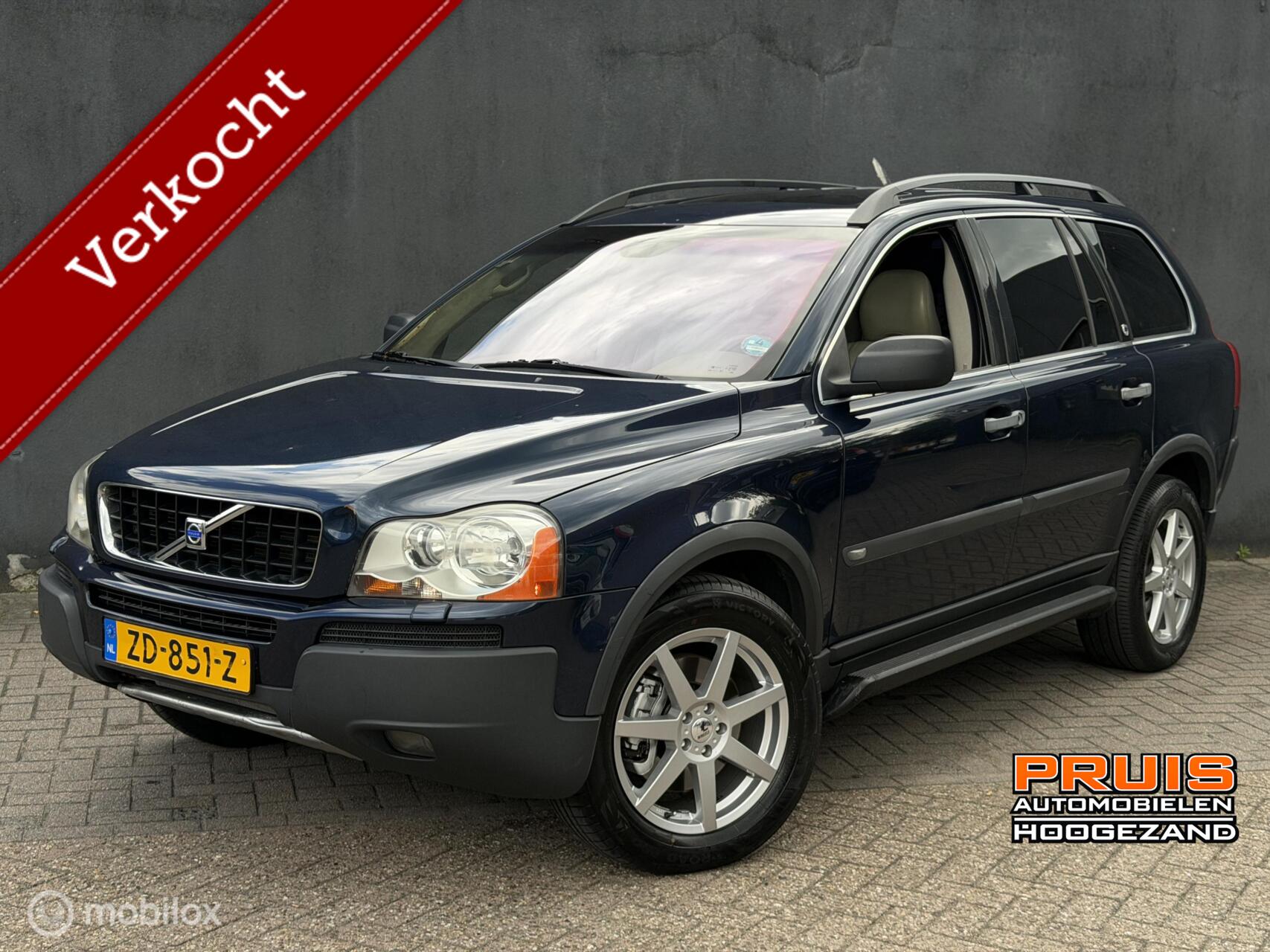 Volvo Xc90 2.9 T6 7P -LEDER- Apk (NIEUW) *INRUIL MOGELIJK* 2003 - voorkant