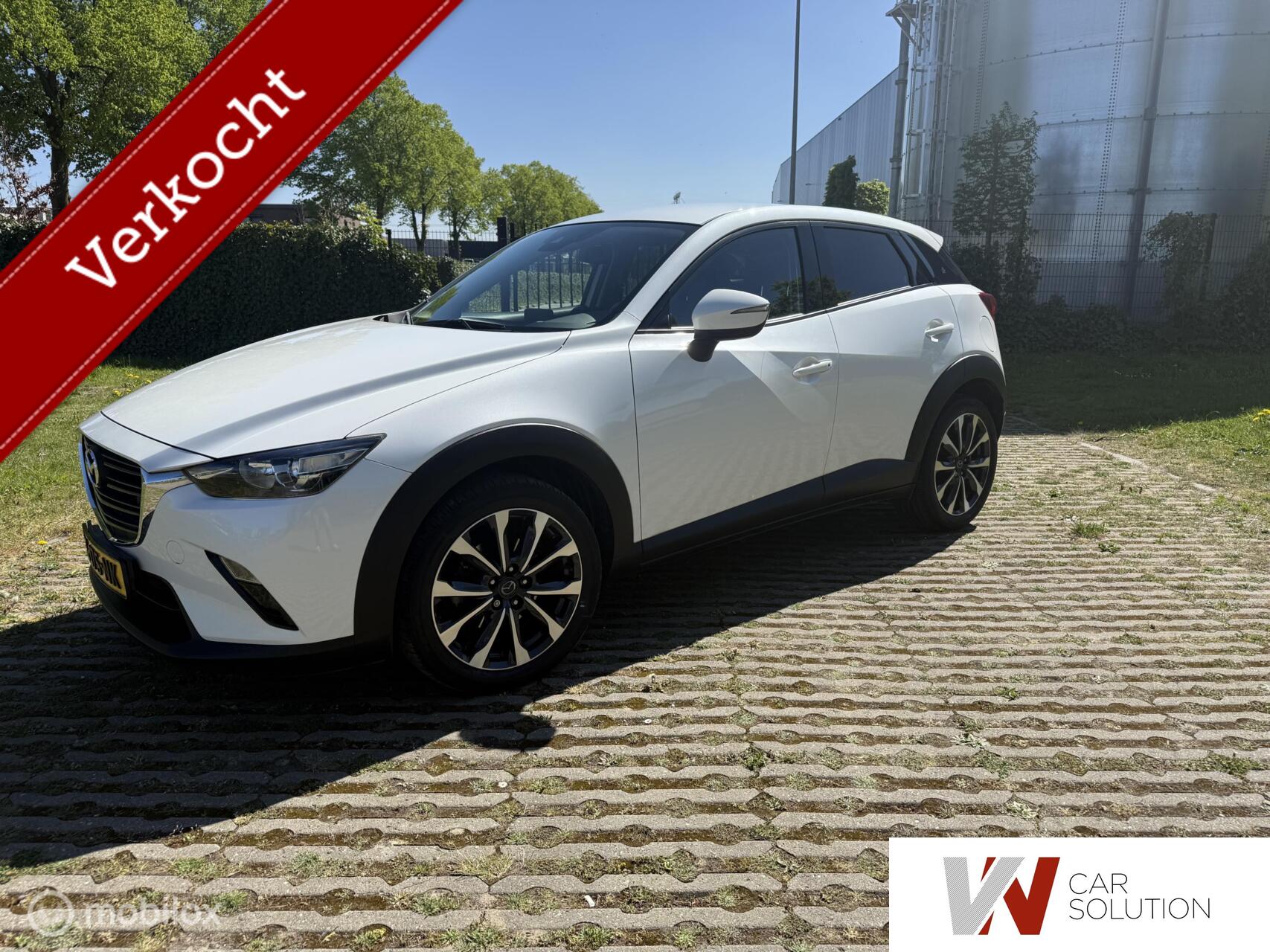 Mazda Mazda Cx-3 2.0 SkyActiv-G 120 SkyLease NAP NAVI CLIMA CARPLAY 2019 - voorkant