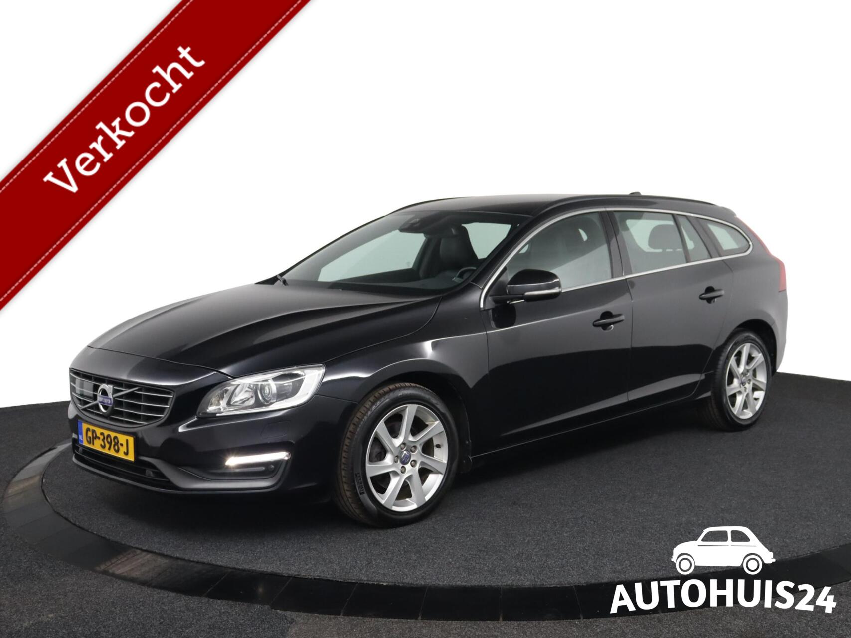 Volvo V60 2.0 D3 Momentum 5-CIL|AUT|LEDER|ACC|TREKHAAK|XENON 2014 - voorkant