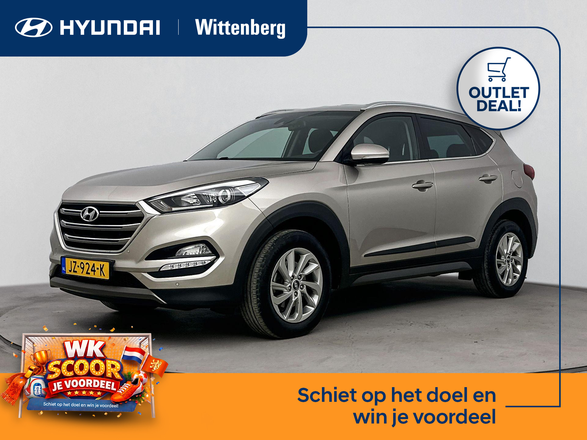 Hyundai Tucson 1.6 GDi COMFORT 2016 - voorkant