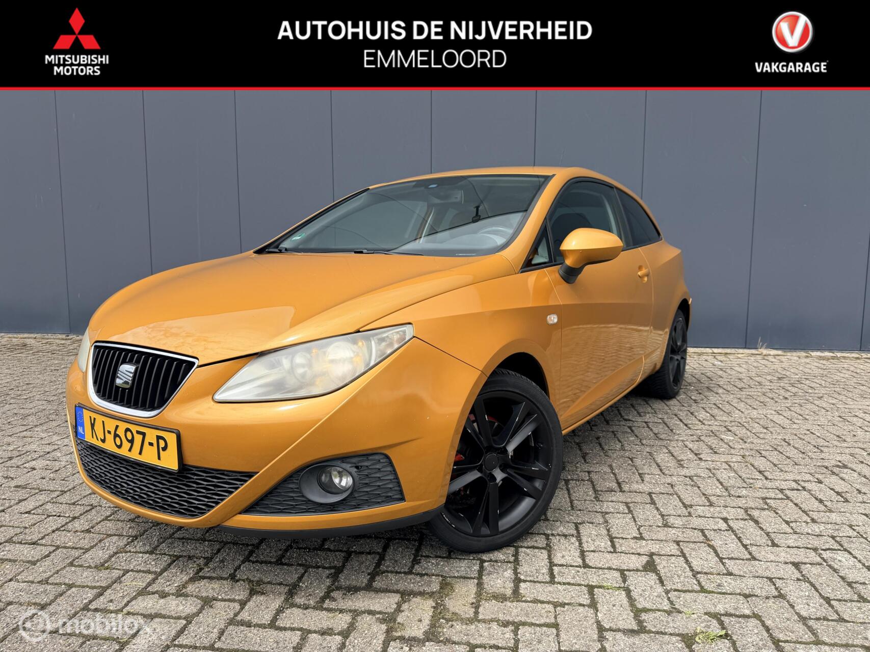 Seat Ibiza 1.2 TSI Reference Ecomotive Airco LM velgen 2011 - voorkant