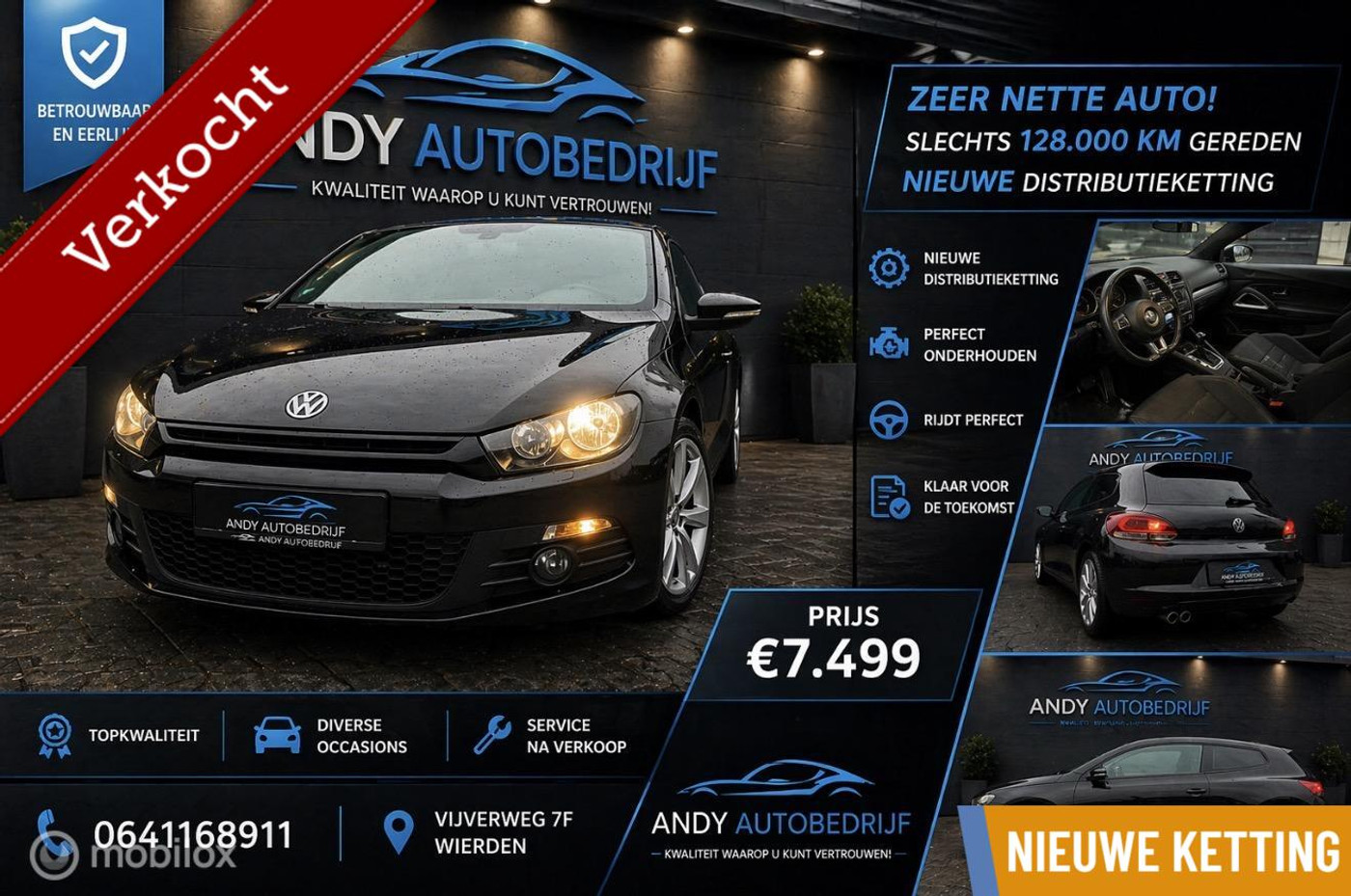 Volkswagen Scirocco 1.4 TSI Highline Plus 2010 - voorkant