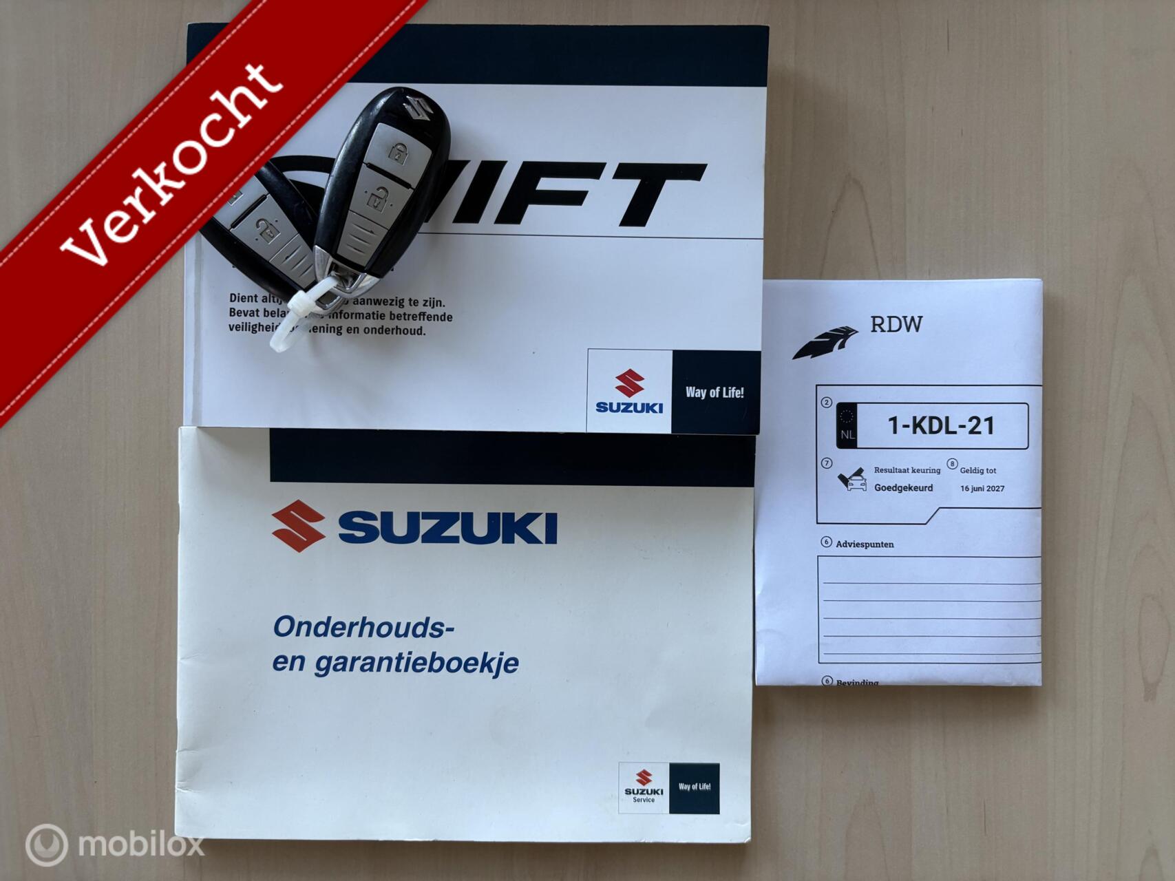 Foto van Suzuki Swift Sport