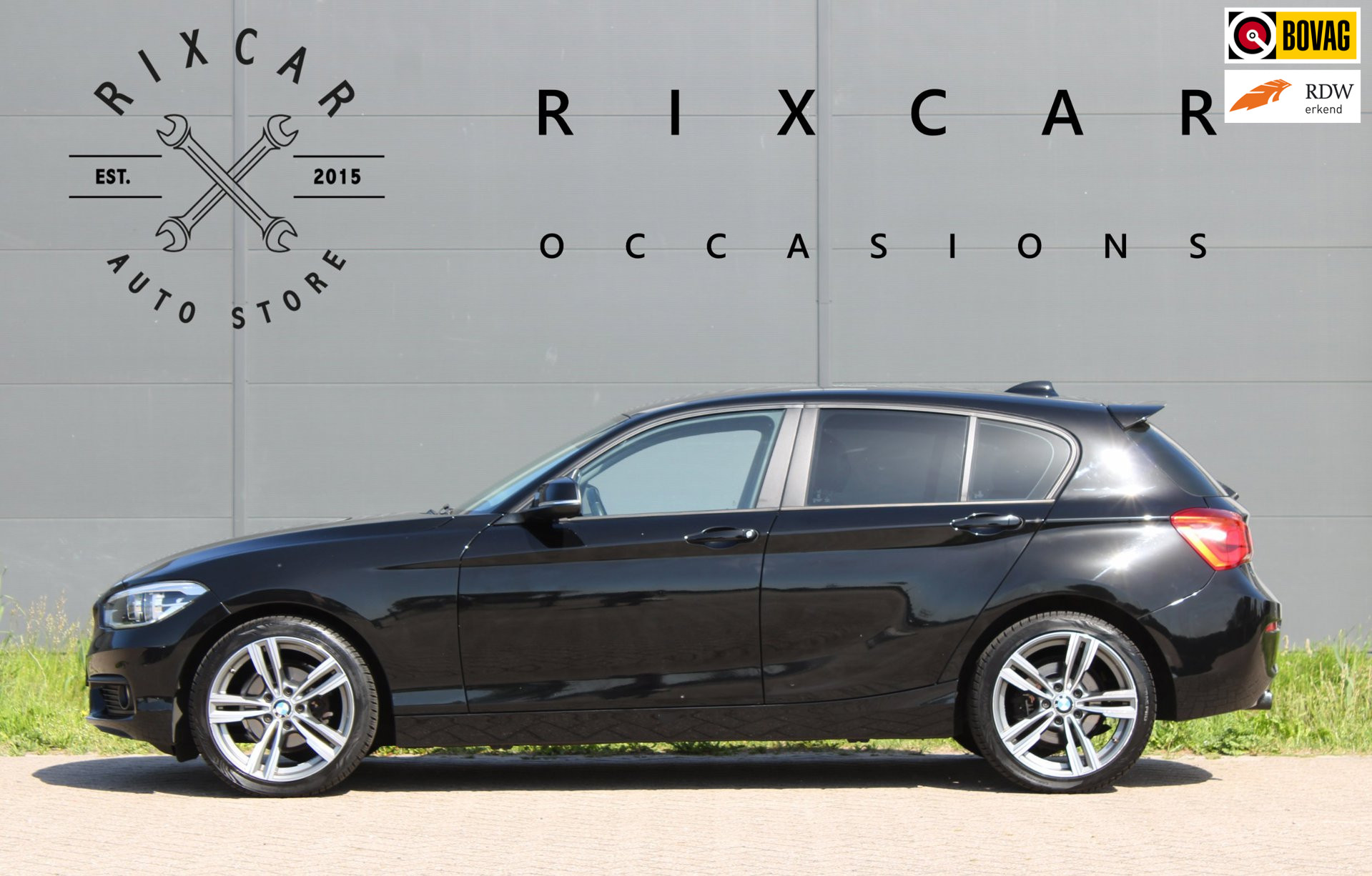BMW 116i 116i Centennial High Executive AllSeason Dakspoiler !!NIEUWBINNEN!! 2017 - voorkant