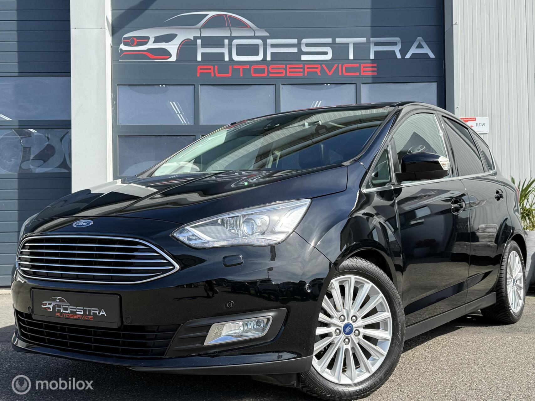 Ford C-max 1.0 Titanium Camera Trekhaak Pano Xenon Stoelverw 2019 - voorkant