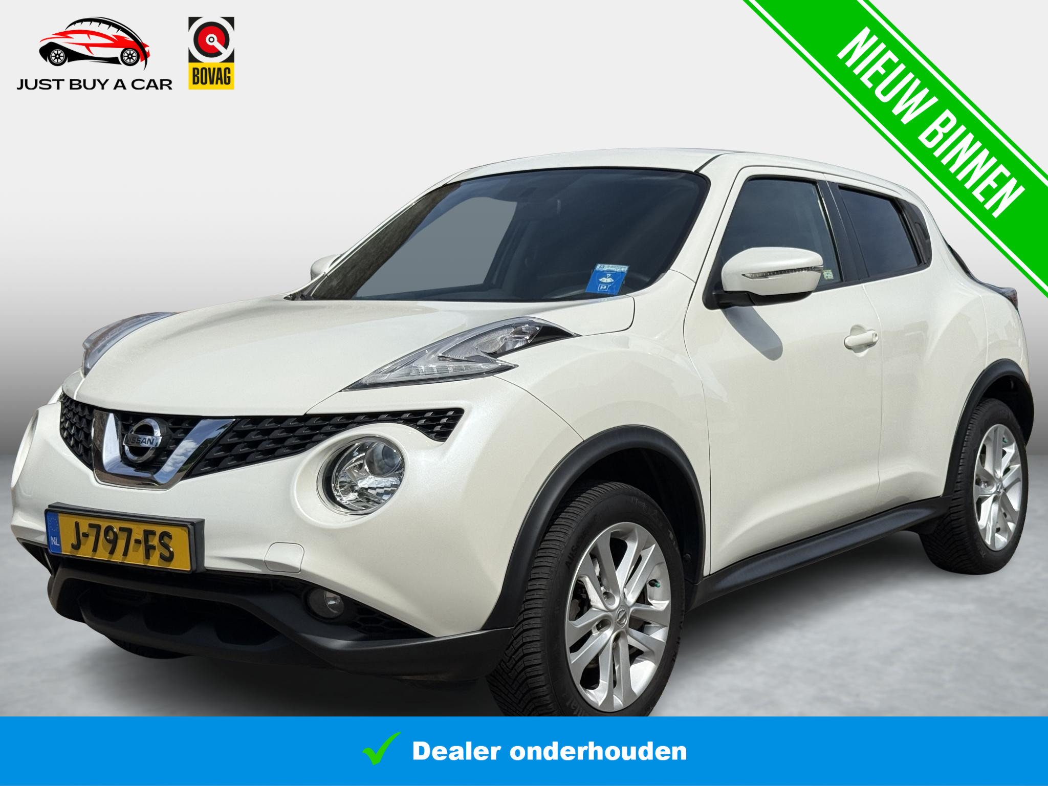 Nissan Nissan Juke 1.6 Connect Edition 2018 - voorkant