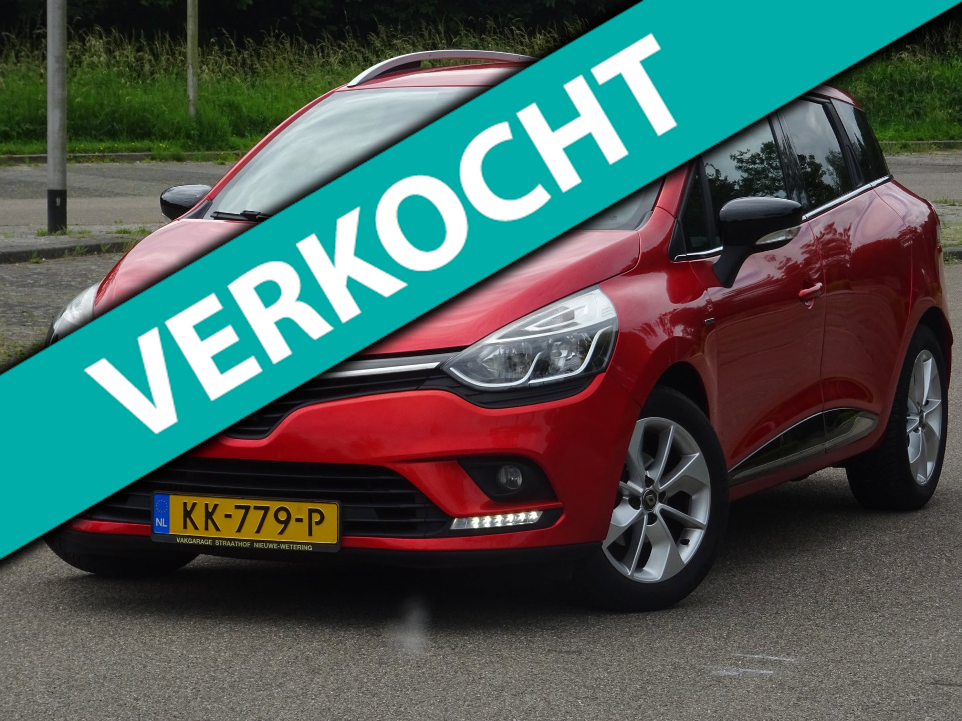 Renault Clio 0.9 TCe Limited NAP/NAVI/CRUISE/PDC/APK 2016 - voorkant