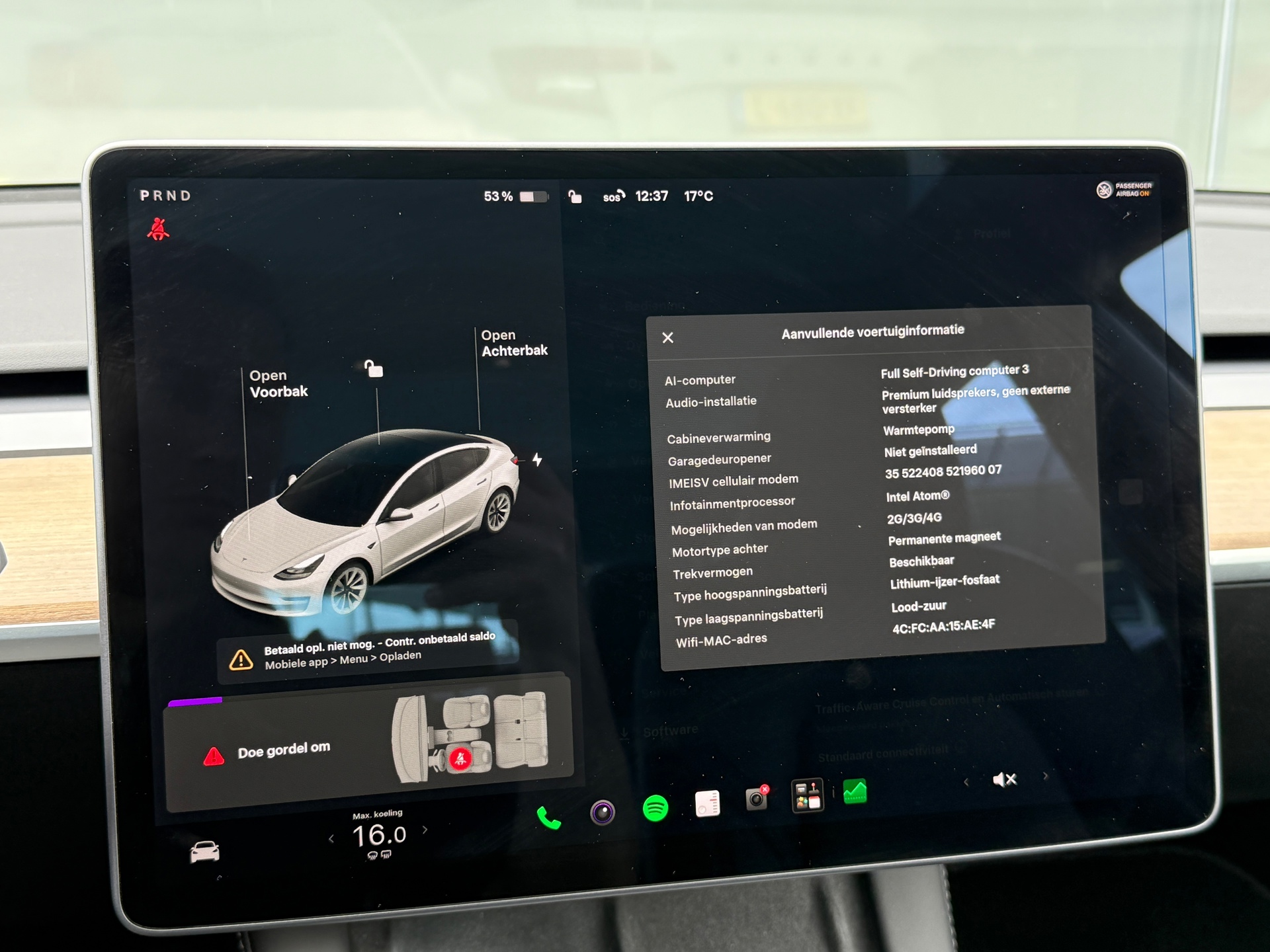 Foto van Tesla Model 3