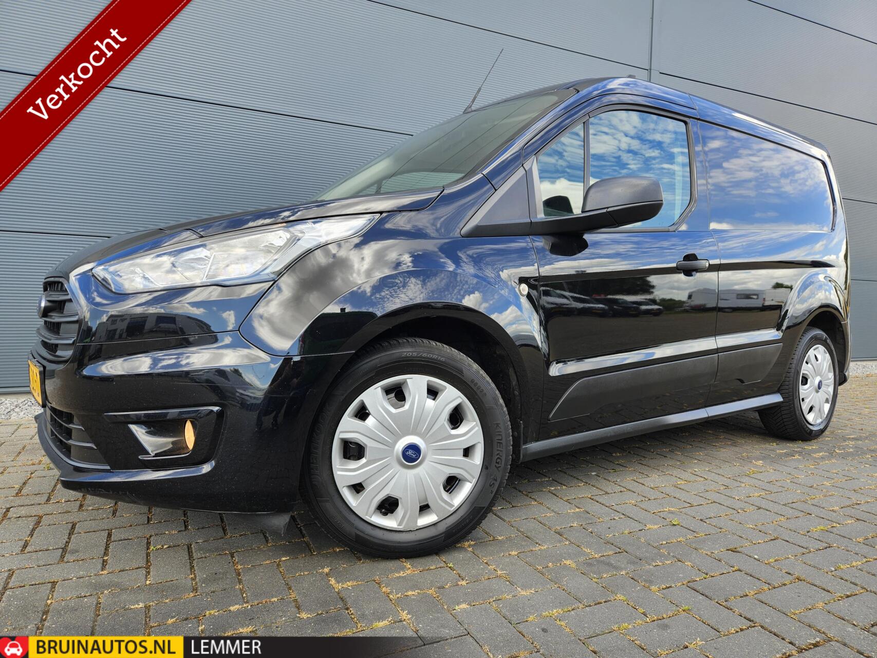 Ford Transit Connect 1.5 L1 Airco 3- zits Navi Trekh 100pk 2021 - voorkant
