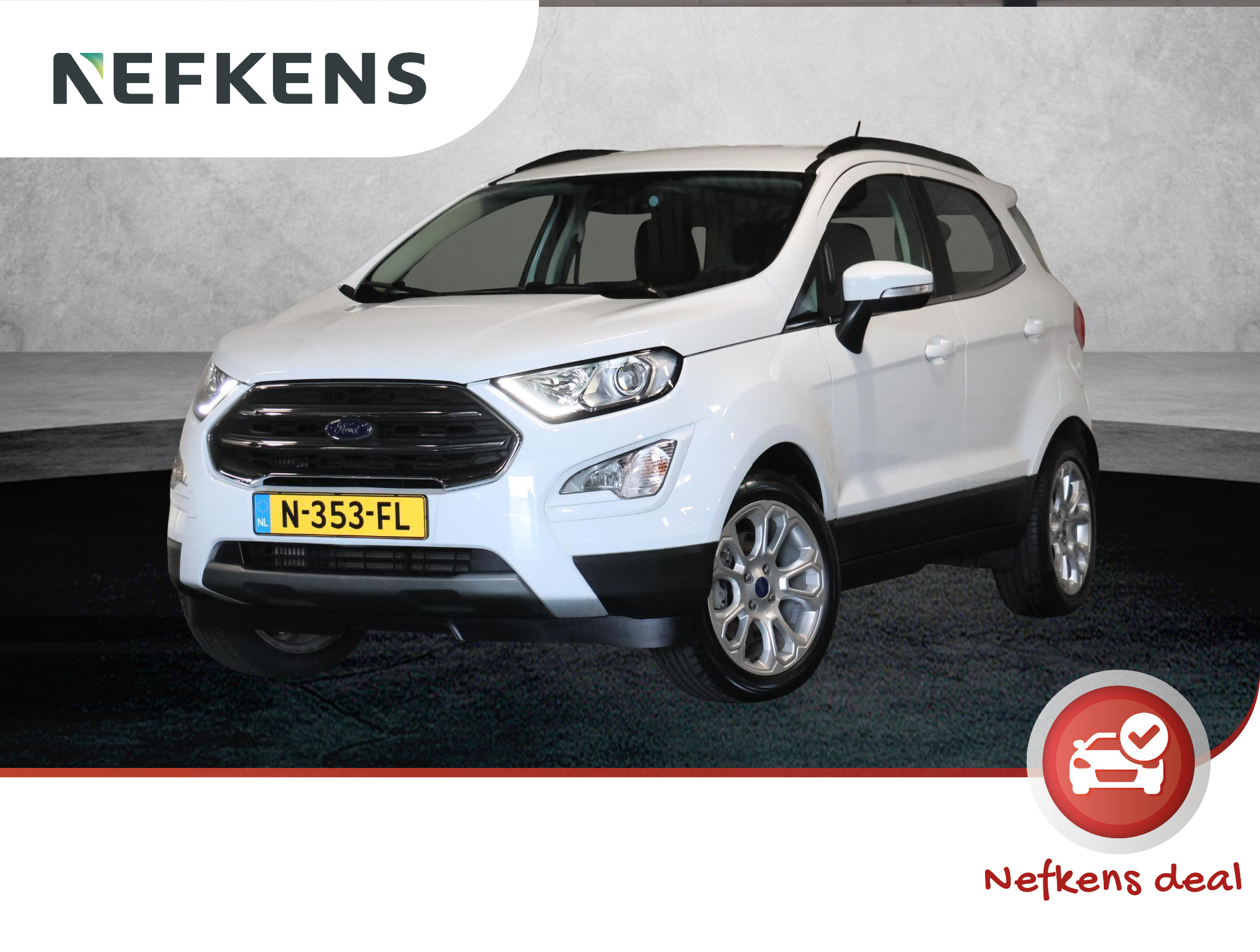 Ford Ecosport 1.0 125PK Titanium 2021 - voorkant
