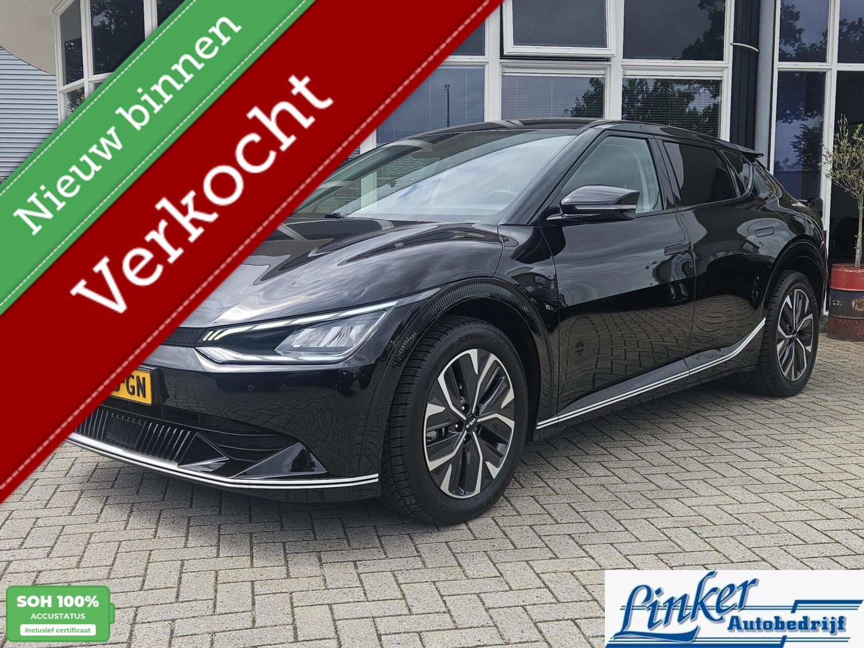 Kia Ev6 Plus 77.4 kWh 100%SOH /TREKHAAK/ RIJKLAAR / NL AUTO 2021 - voorkant