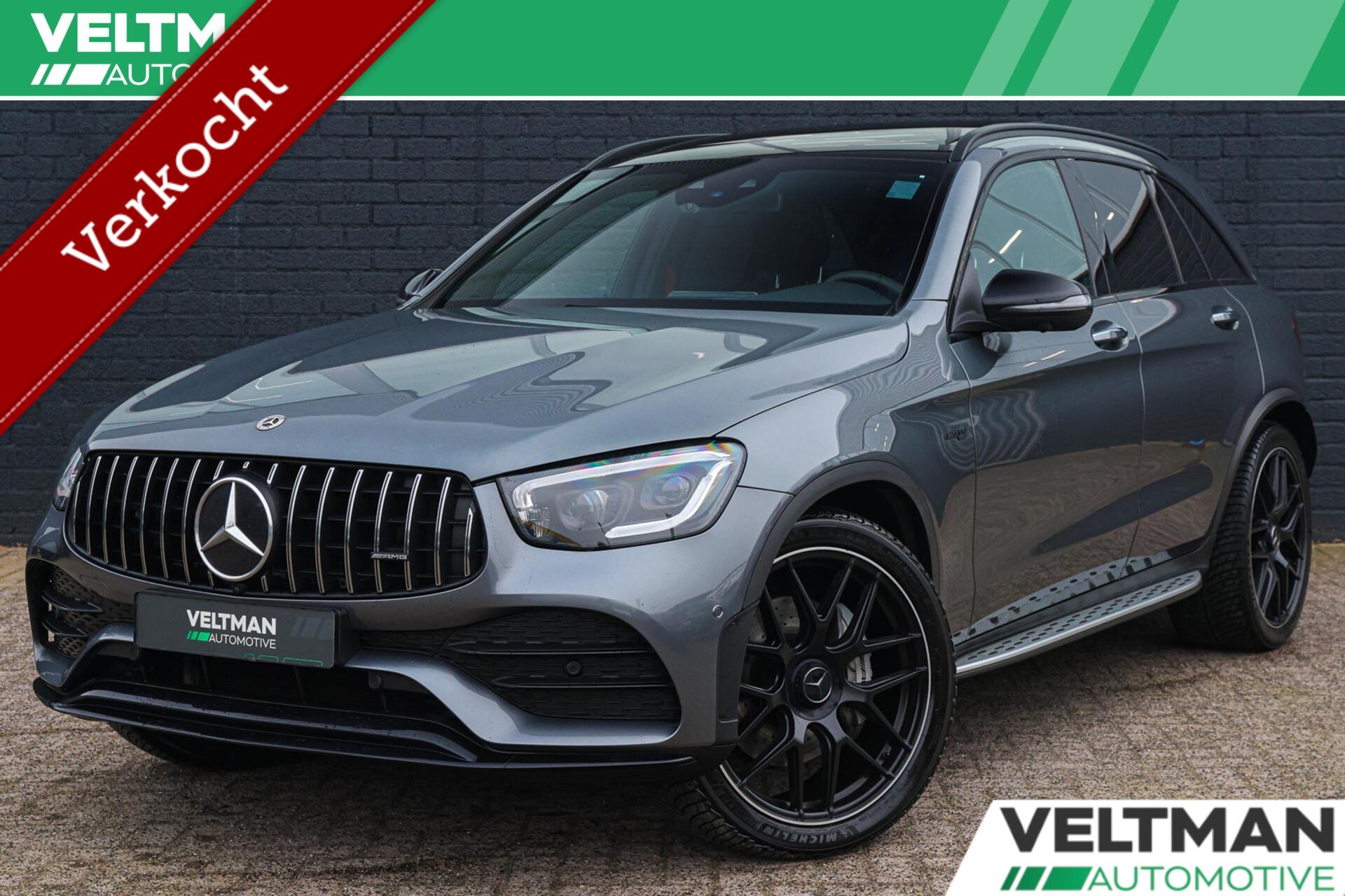 Mercedes-Benz AMG GLC 43 4Matic AMG 43 4MATIC PANO BURMESTER MEMORY SPORTUITLAAT 2021 - voorkant