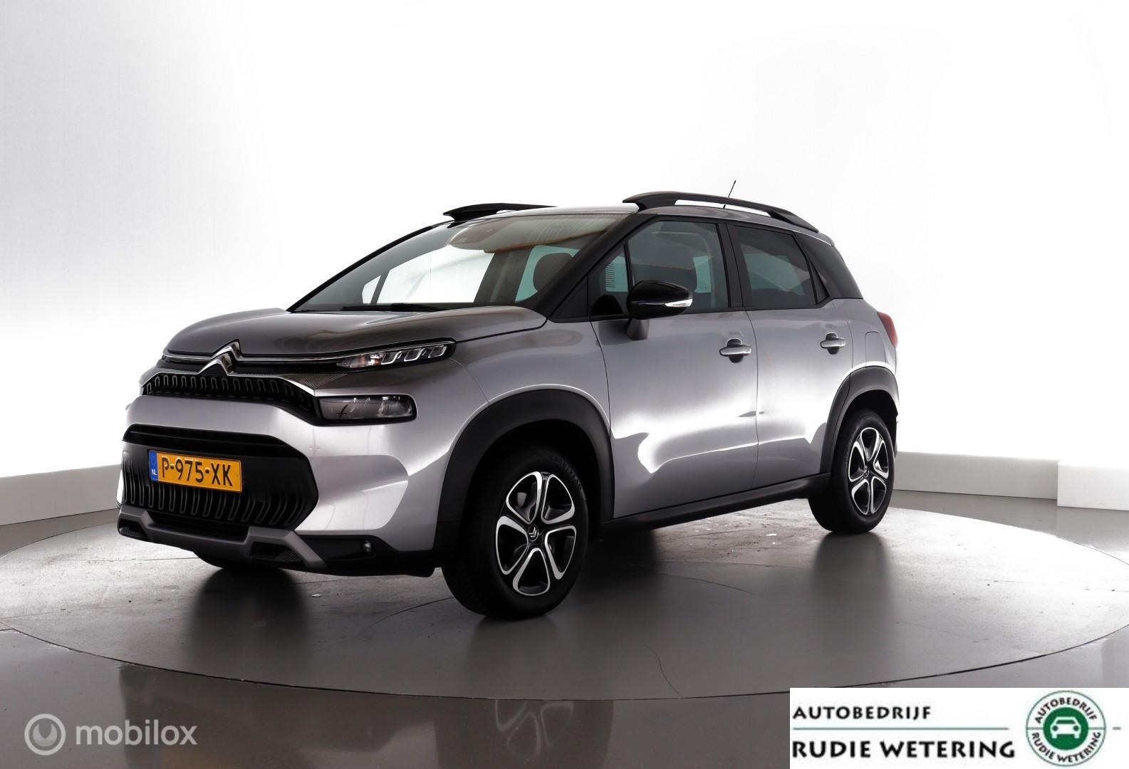 Citroen C3 Aircross 1.2 110PK Feel trekhaak|led|nav|dab|cam|pdc 2022 - voorkant