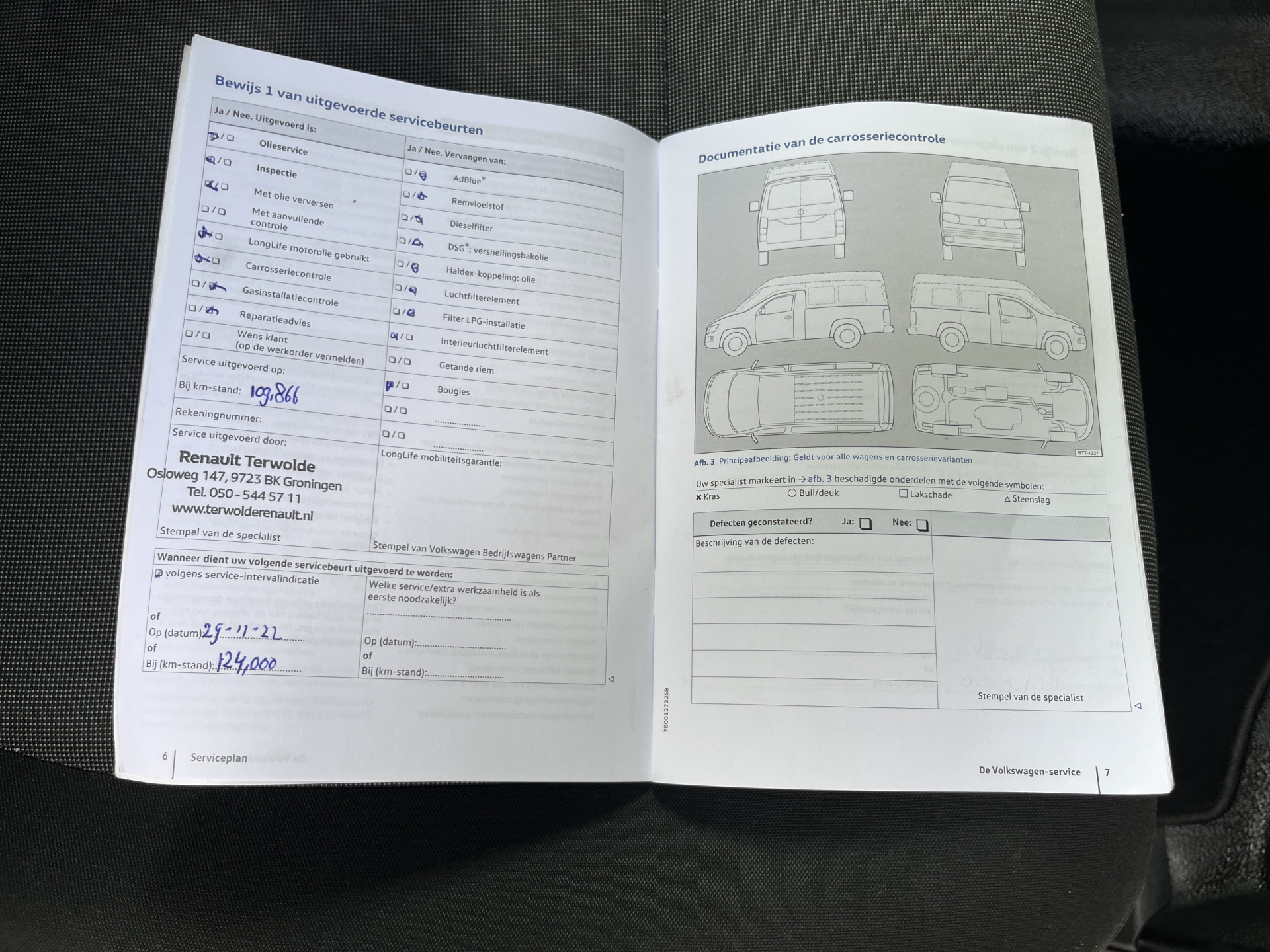 Foto van Volkswagen Kombi