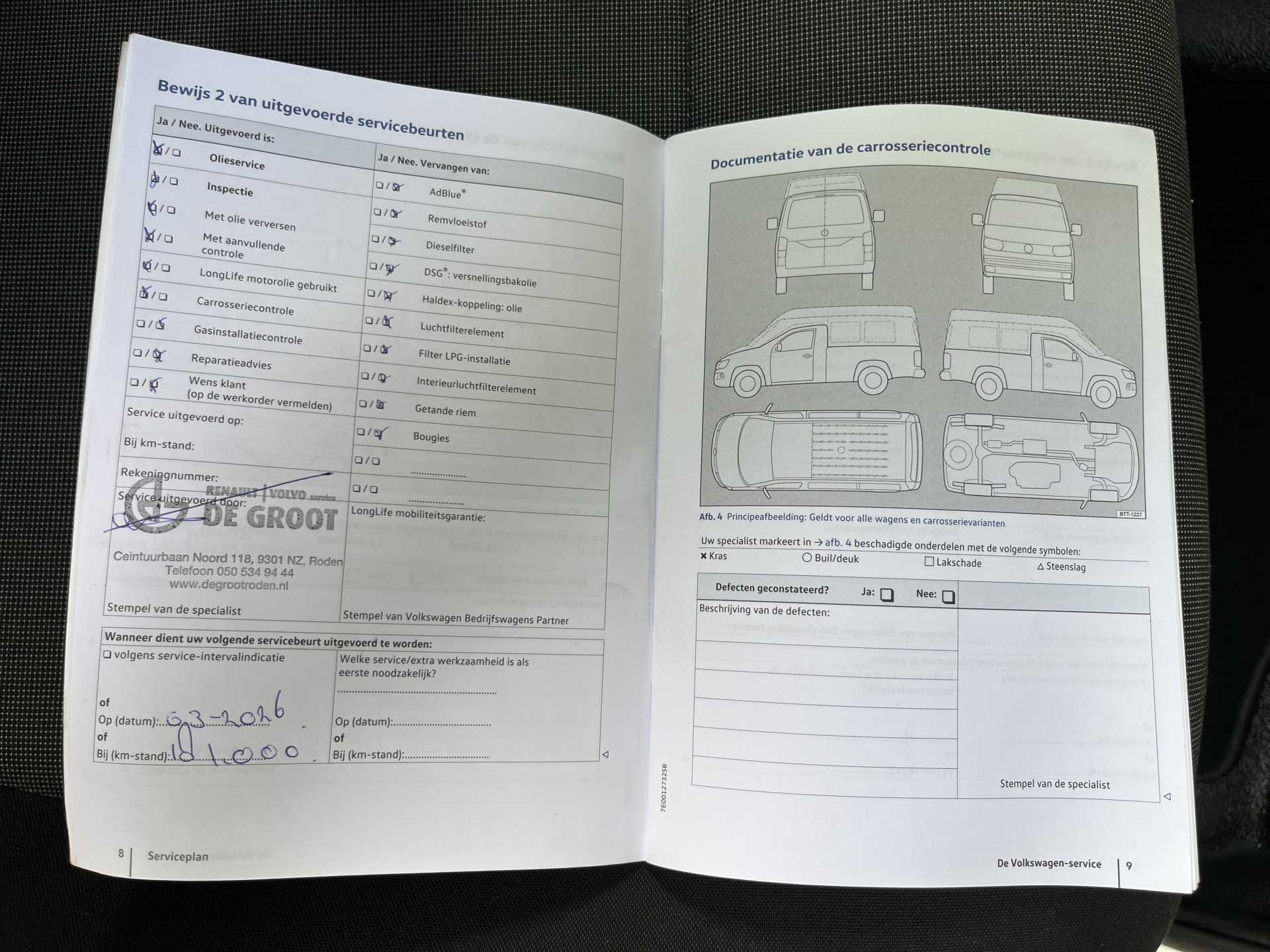 Foto van Volkswagen Kombi