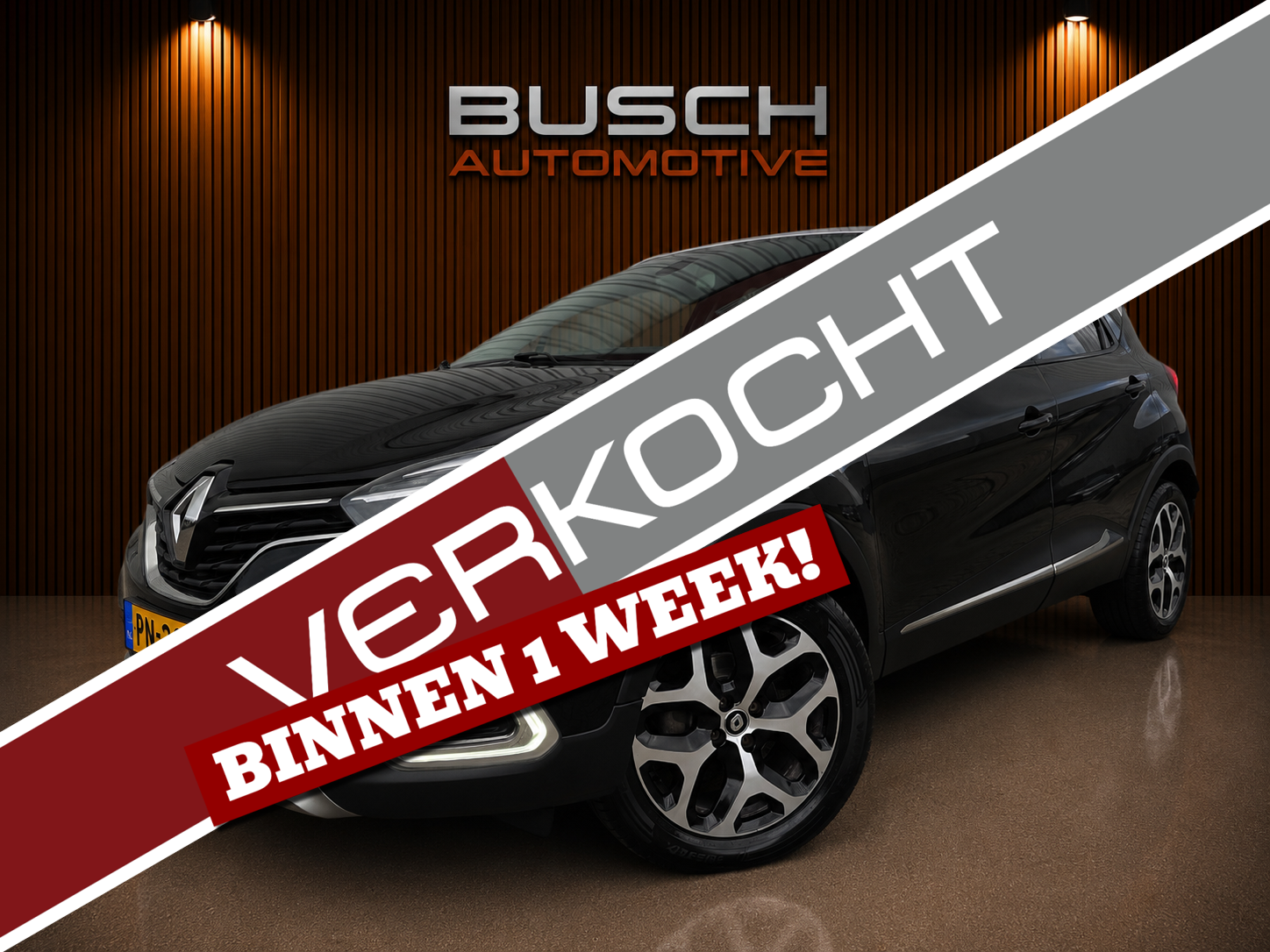 Renault Captur 0.9 TCe Intens | VAN 2e EIGENAAR | 2017 - voorkant
