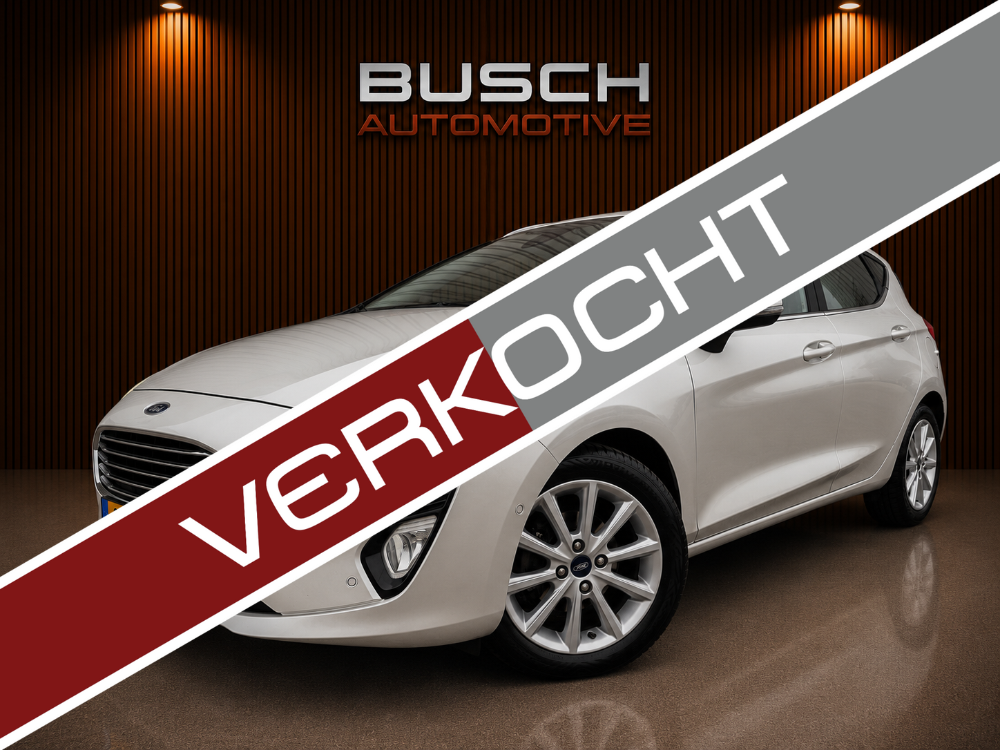 Ford Fiesta 1.0 EcoBoost 5 deurs Titanium | 1e EIGENAAR | 2018 - voorkant