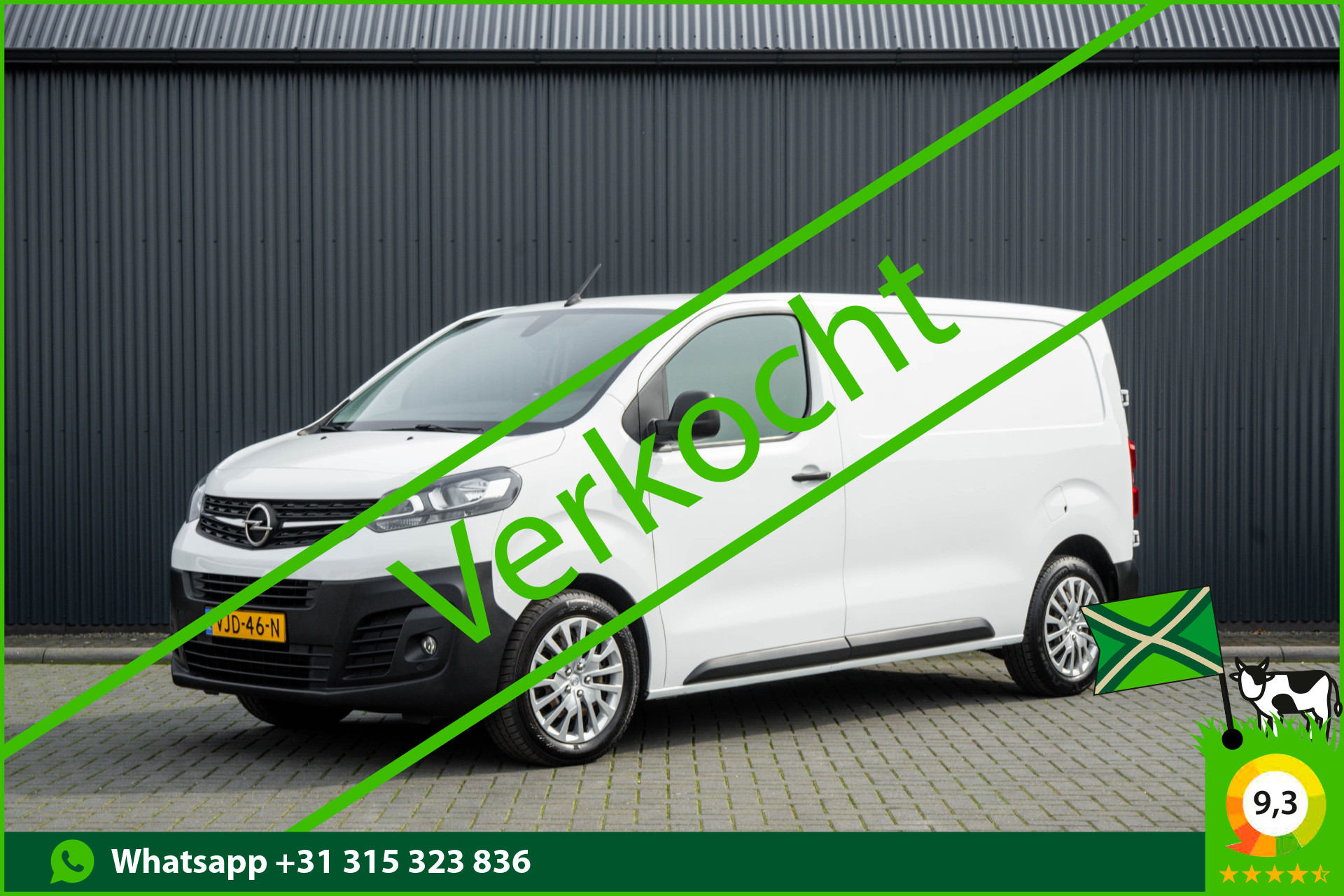 Opel Vivaro L2H1 | 1ste eigenaar | Airco | Cruise | PDC | 3-Zits | Trekhaak 2021 - voorkant