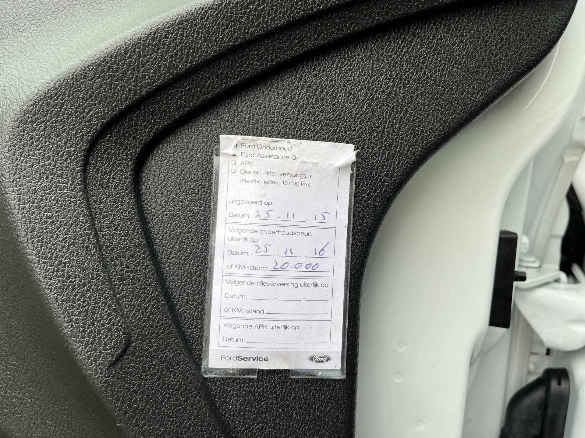 Foto van Ford Transit Connect