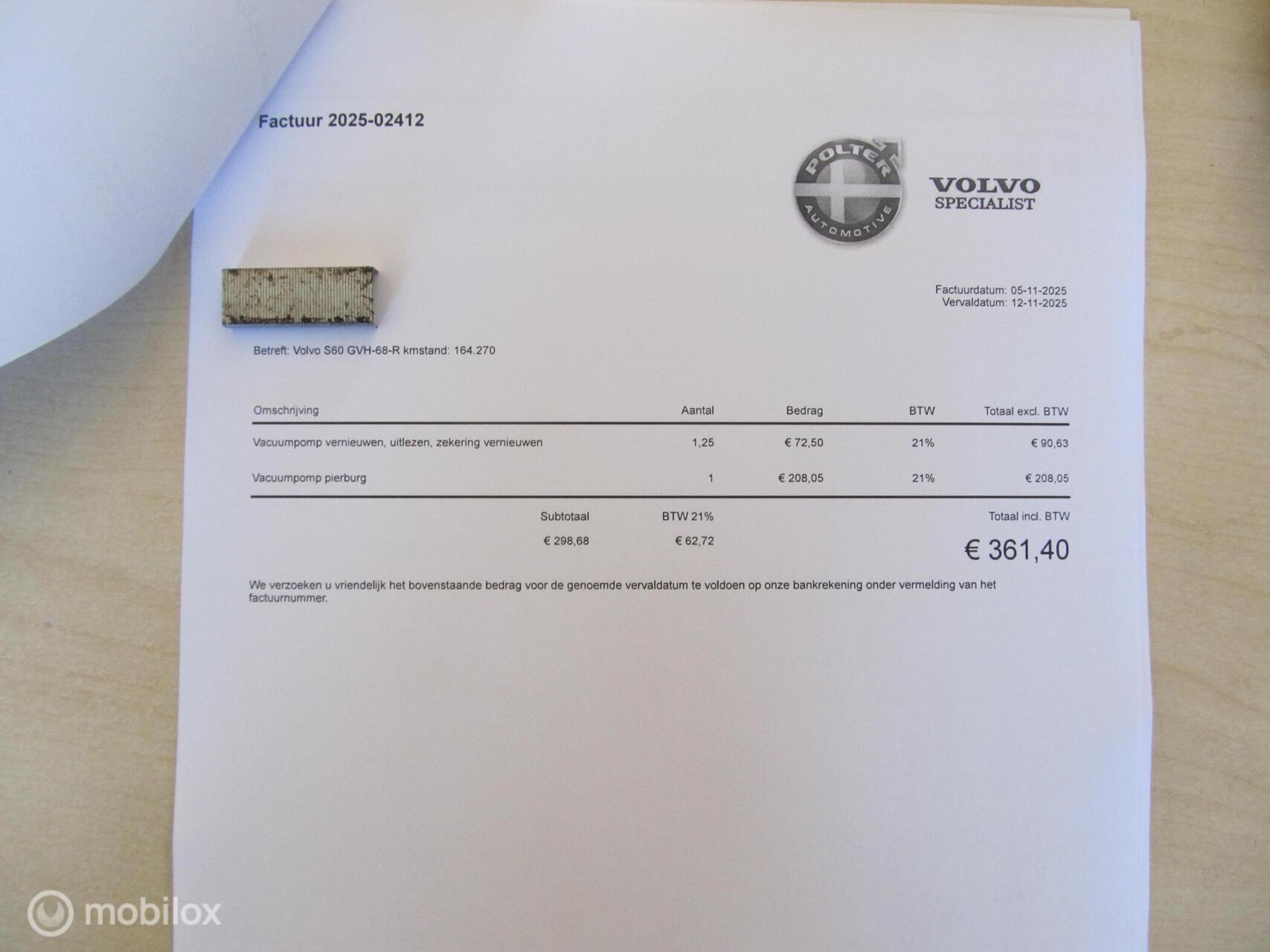 Foto van Volvo S60